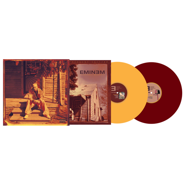 Eminem - The Marshall Mathers LP: 25th Anniversary Edition ((Store Exclusive) 180g Gold/Dark Red Vinyl + Poster)