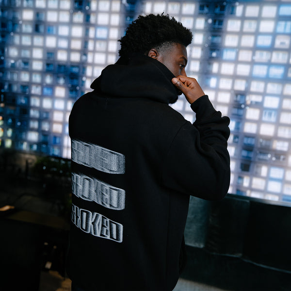 STOKED - Basic Hoodie Black (Capsule Collection)