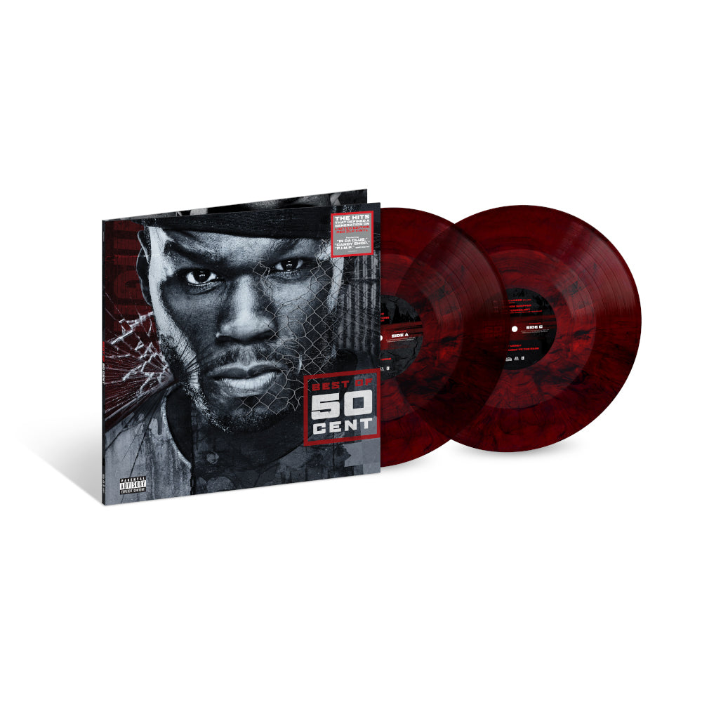 50 Cent Best Of 50 Cent Exclusive LImited Red Marble Vinyl 2LP 452020