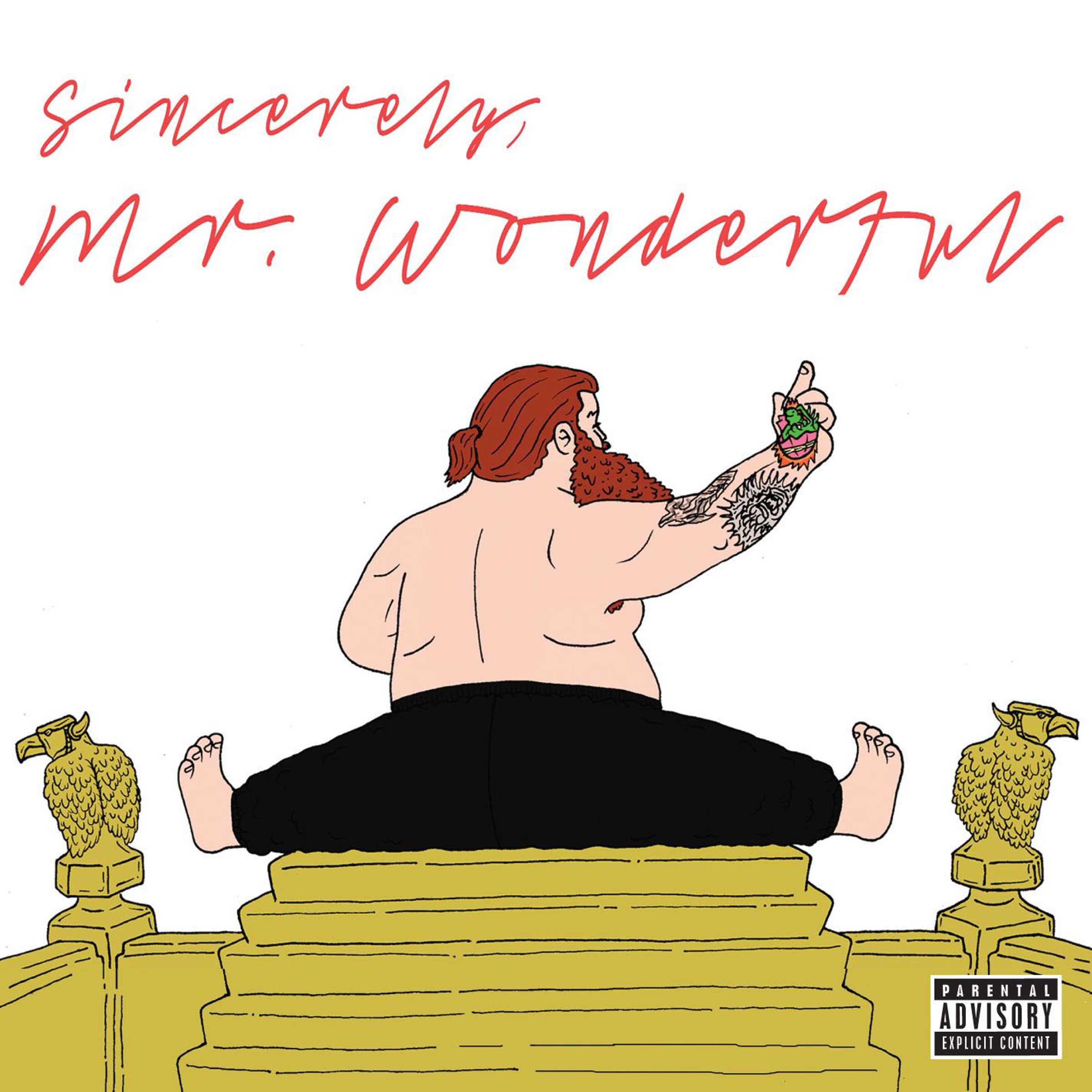 Action Bronson Mr. Wonderful Black Vinyl LP 451872