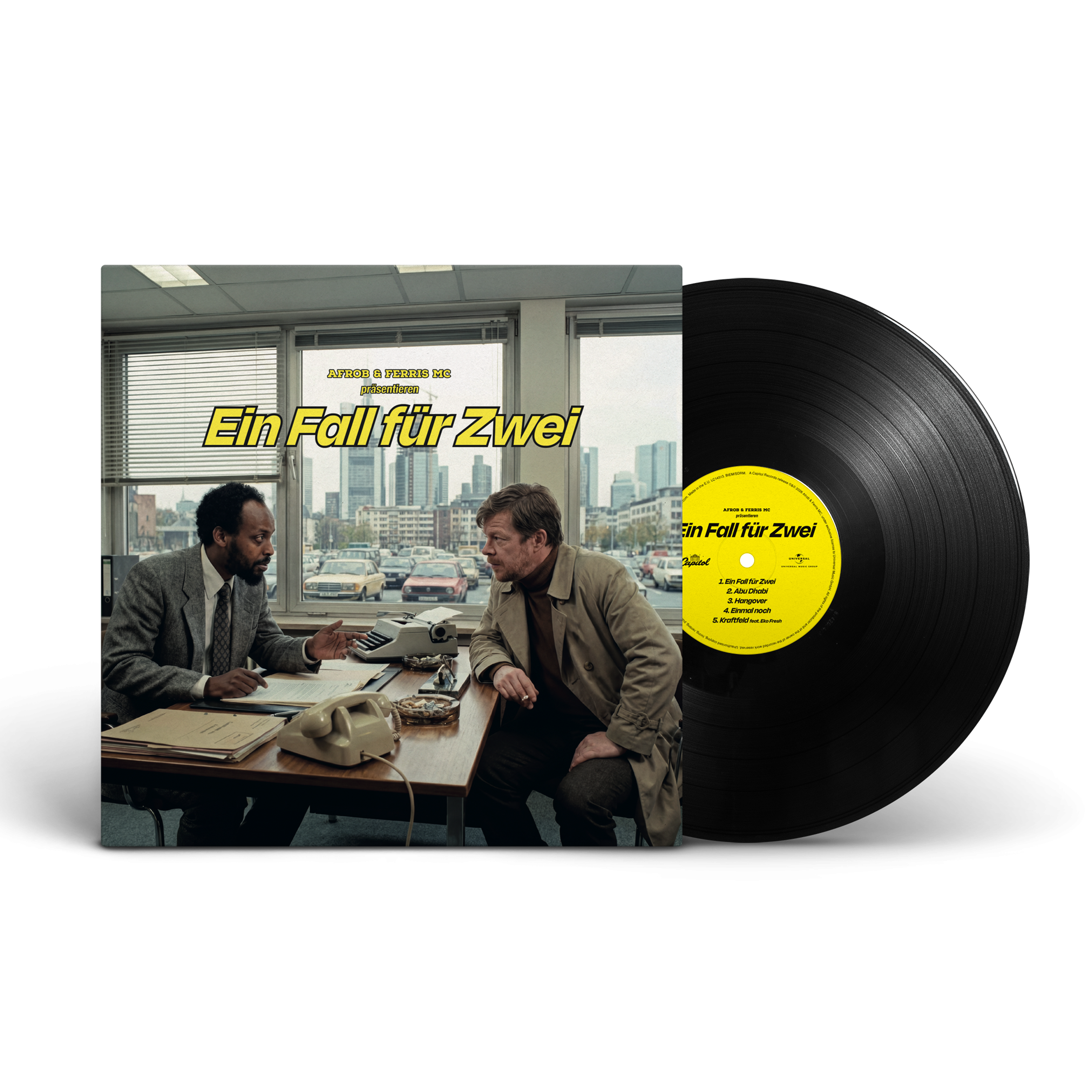 Afrob & Ferris MC Ein Fall für Zwei Black LP 446200