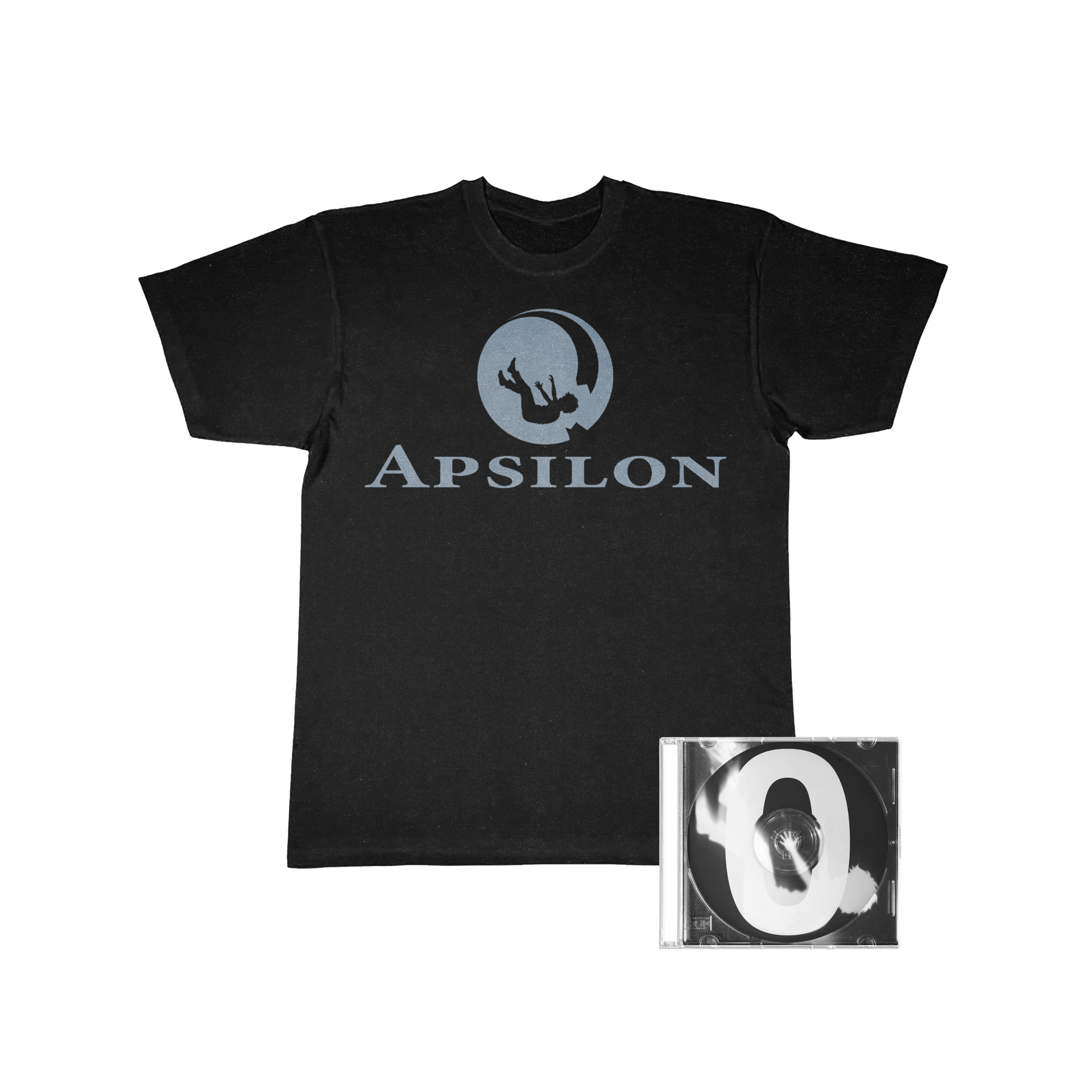 Apsilon Glanz Null CD & Apsilon Shirt (schwarz) 434151