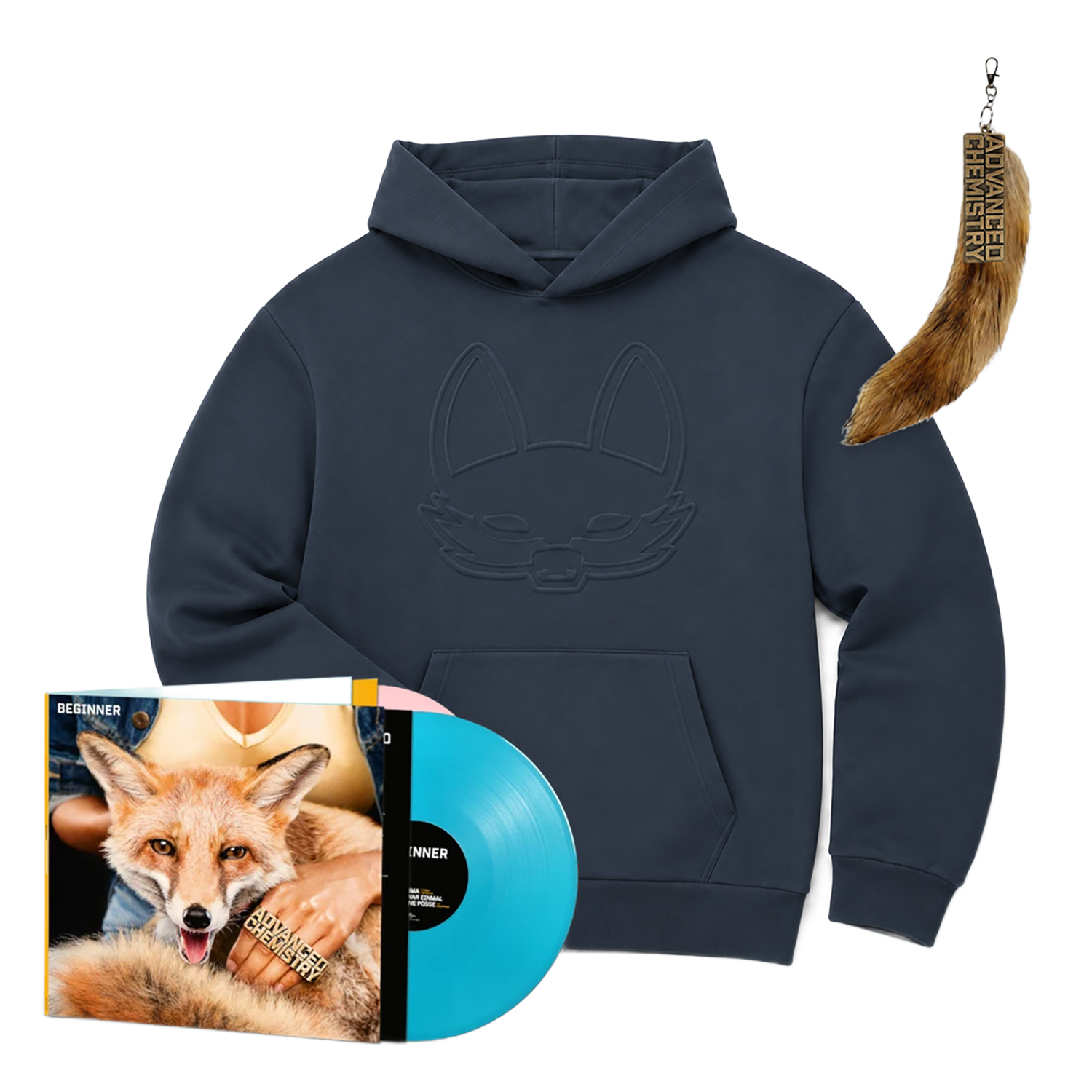 Beginner Advanced Chemistry 180gr. Bio Vinyl Gatefold 12" + Hoodie + Fuchsschwanz  456567
