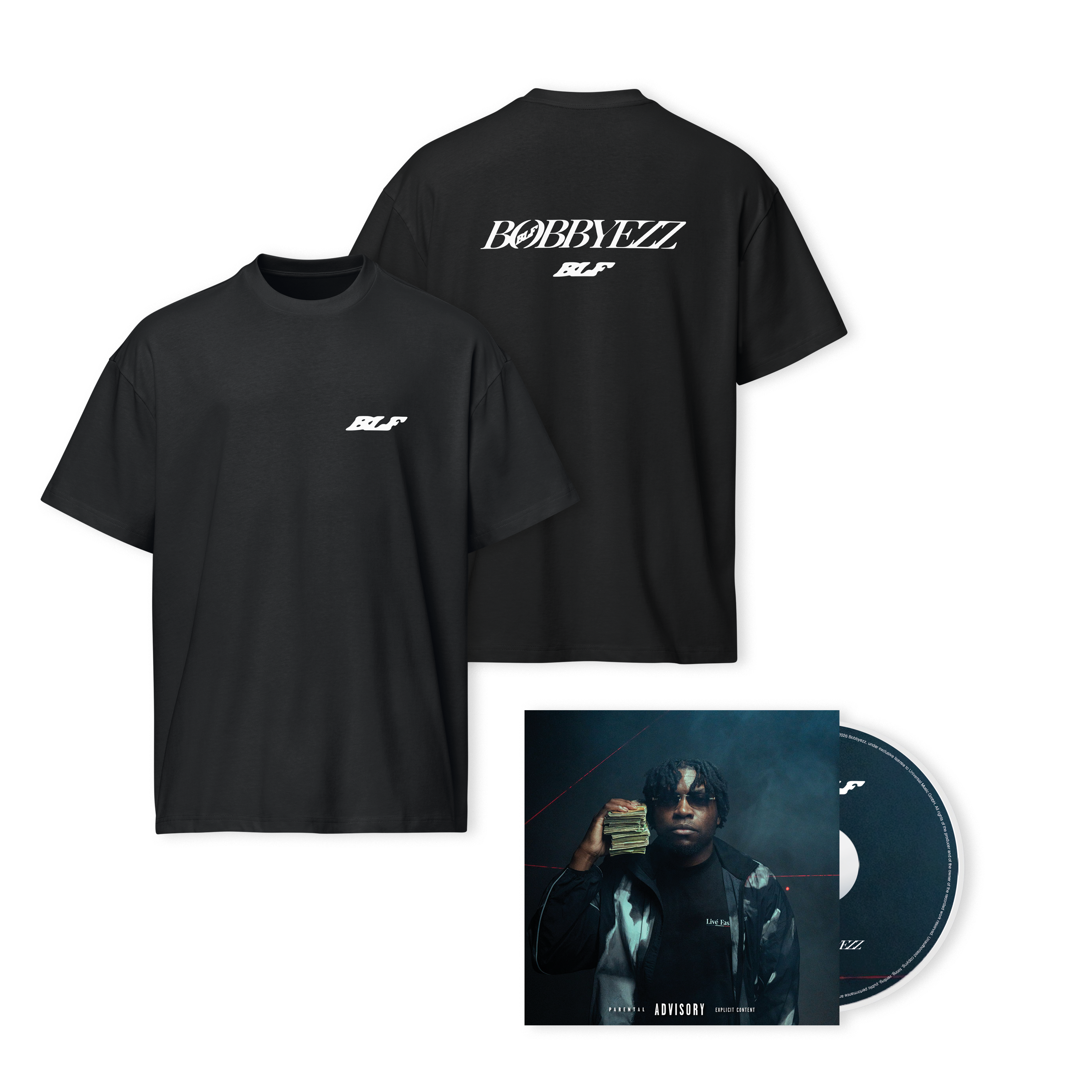 Bobbyezz BLF  CD + T-Shirt schwarz 443301