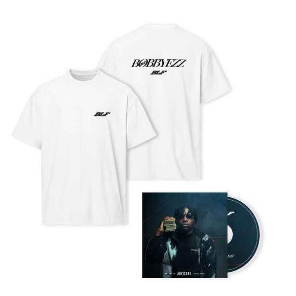 Bobbyezz - BLF ( CD + T-Shirt weiß)