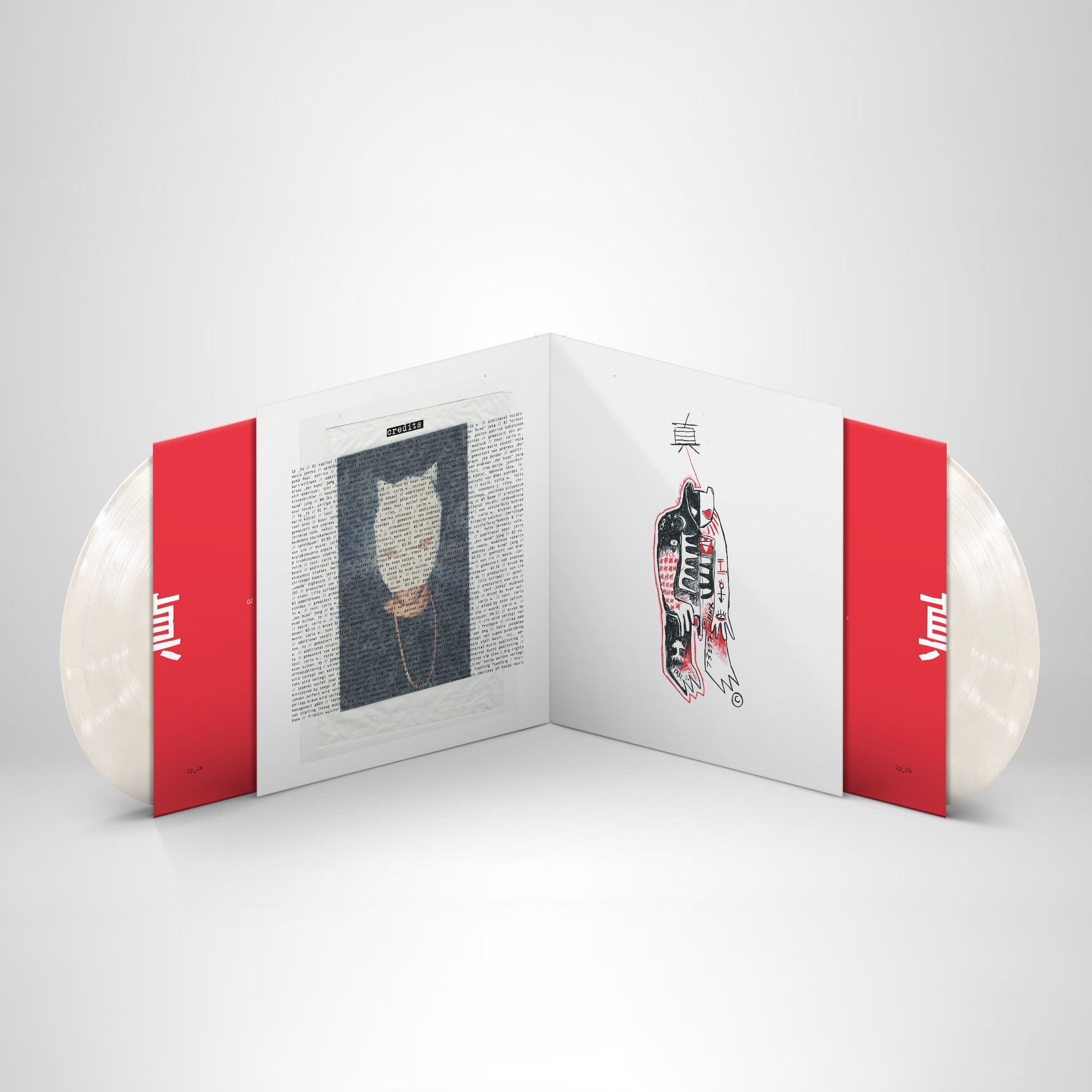 Cro tru.  white opaque 2LP 427800