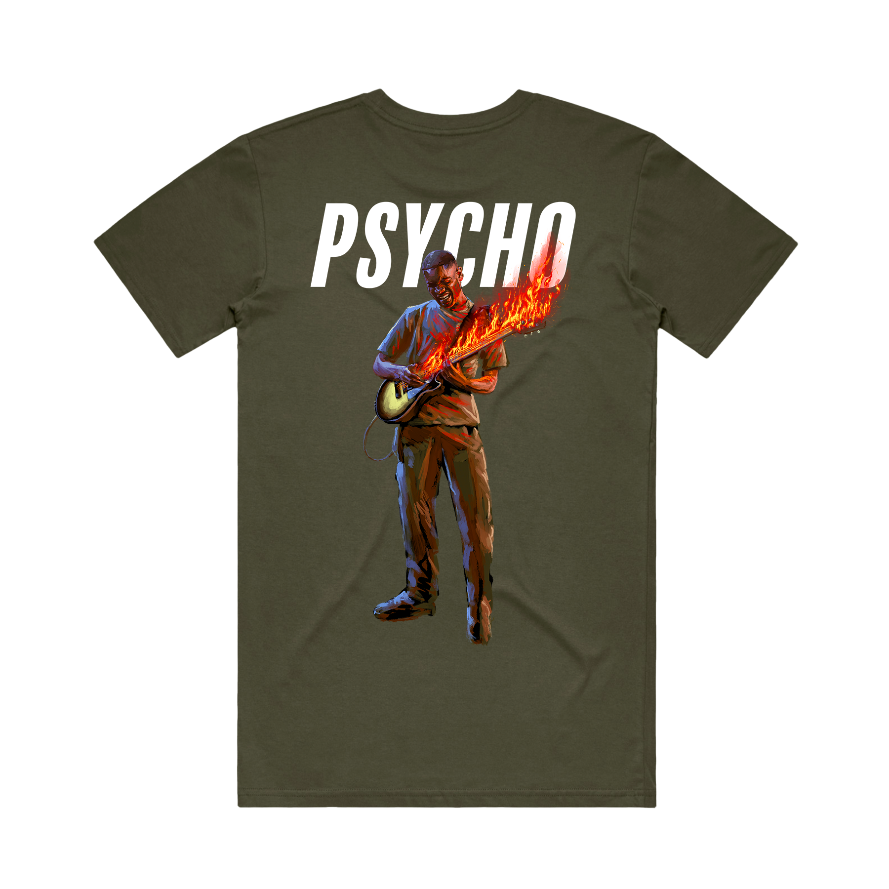 Dave Psycho In The Fire Tee T-Shirts 425504
