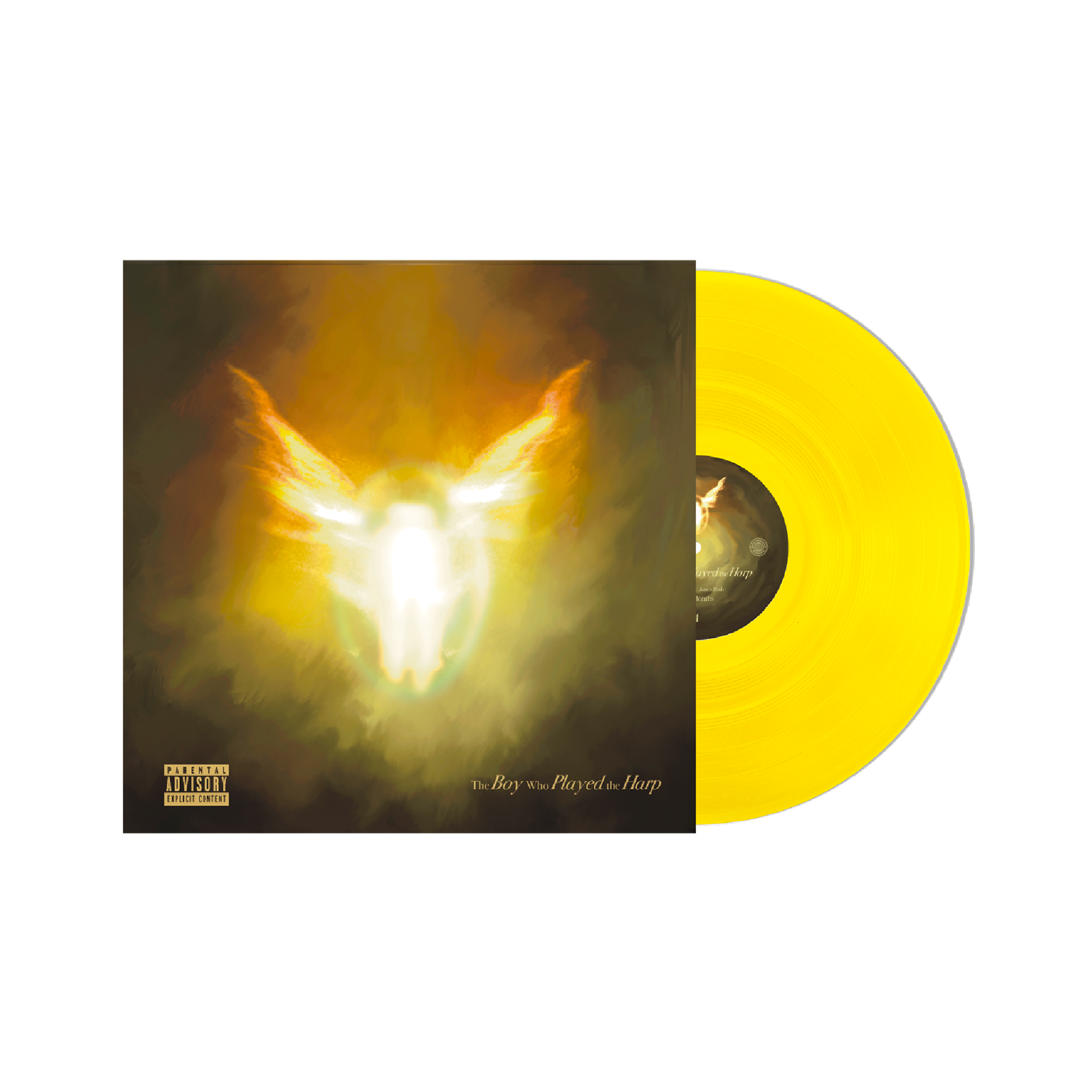 Dave The Boy Who Played the Harp Yellow 2LP Vinyl + Sacred Psycho Tee 422720