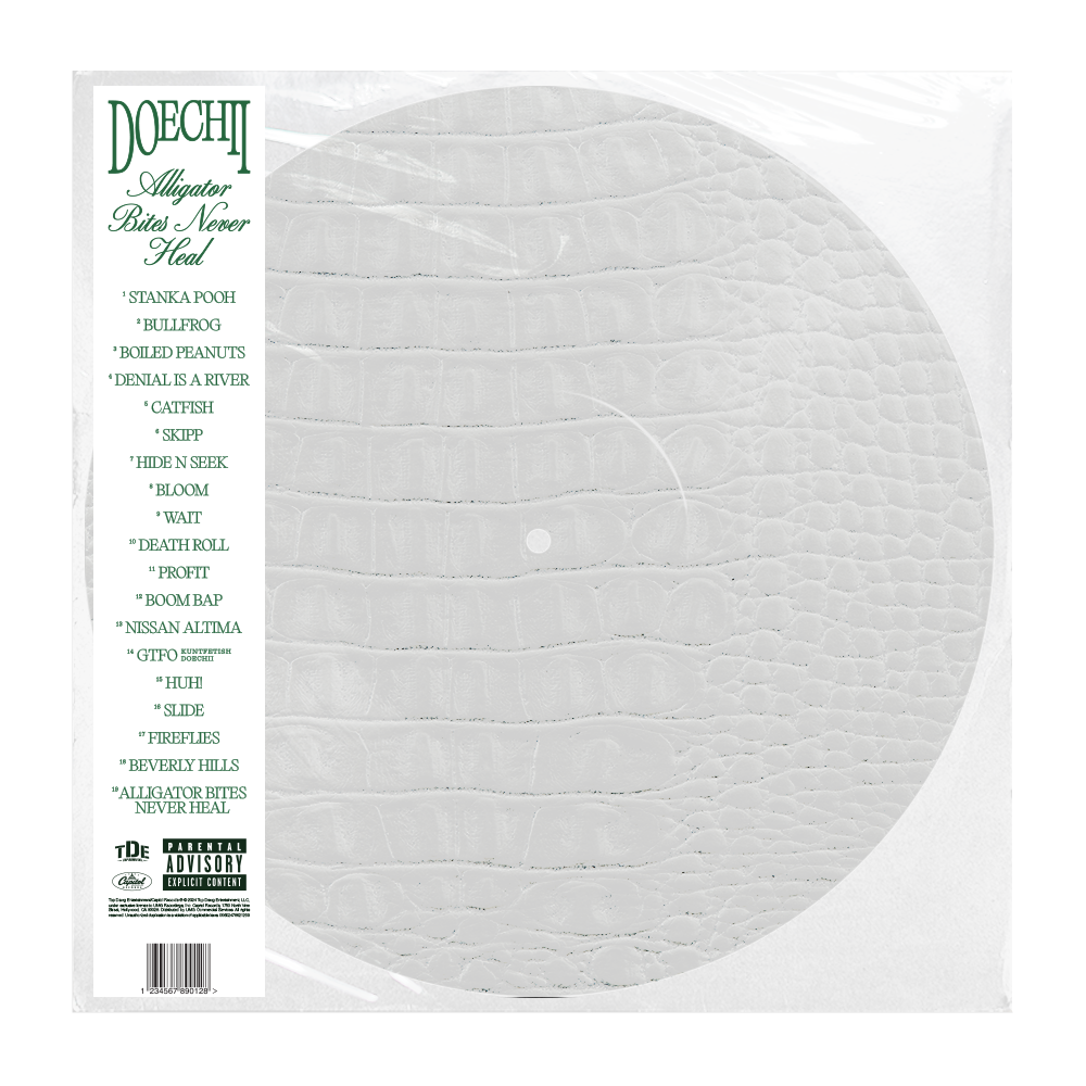 Doechii Alligator Bites Never Heal 1-Year Anniversary Picture Disc 416524