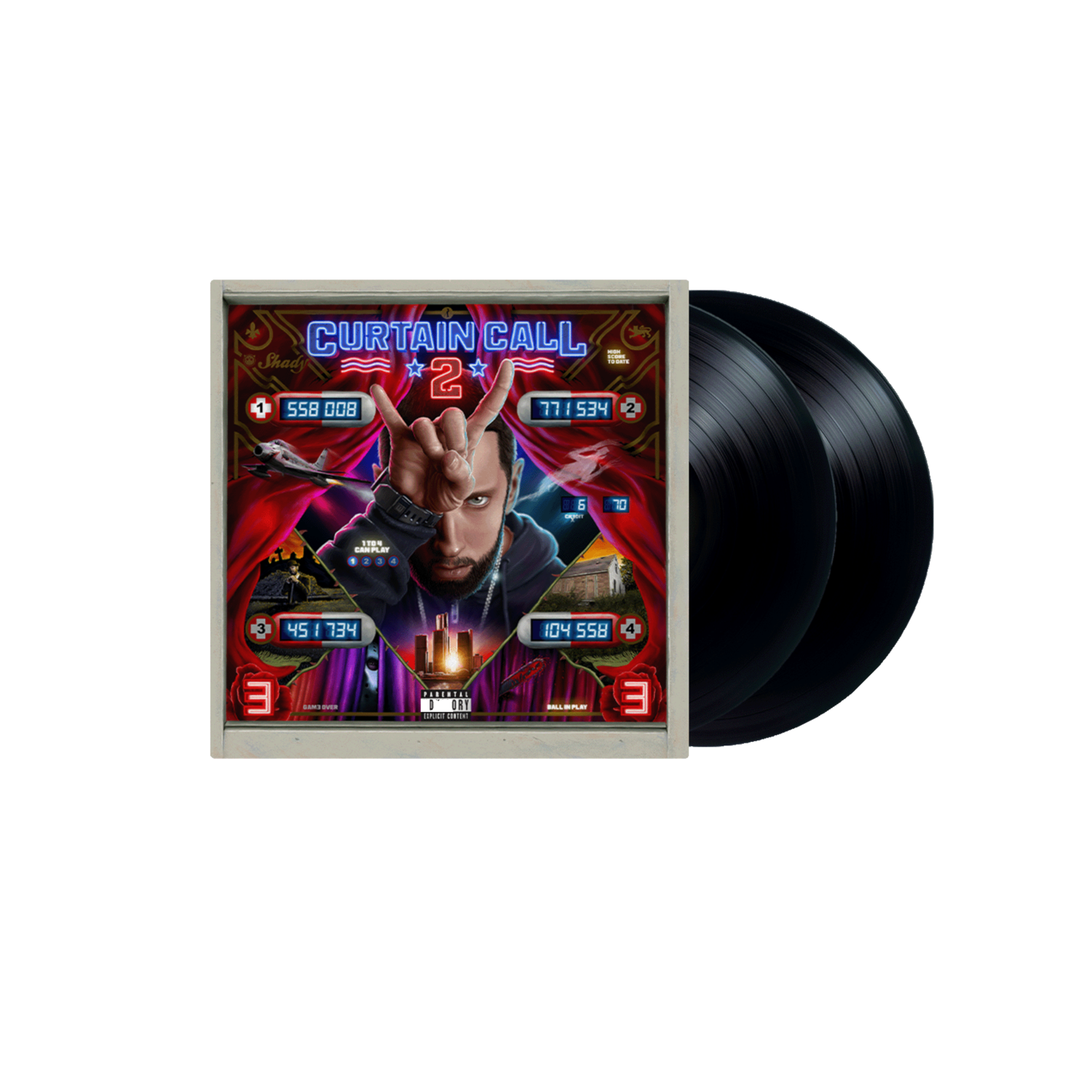 Eminem Curtain Call 2 Black Vinyl 313889