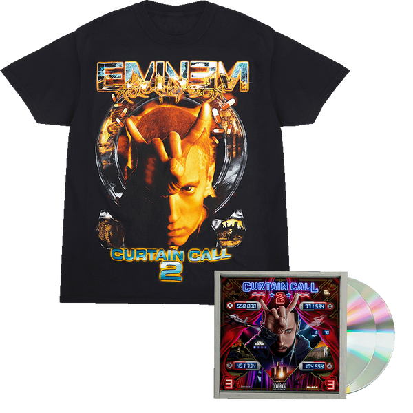 Eminem - Curtain Call 2 (CD + HORNS T-Shirt Bundle)