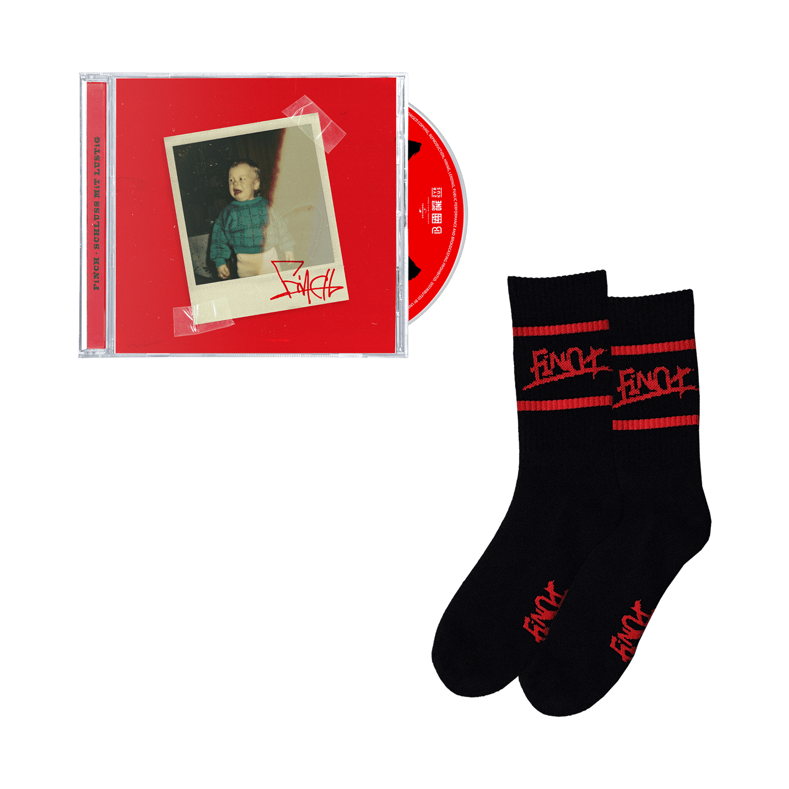 FiNCH SCHLUSS MiT LUSTiG CD + Socken 392673