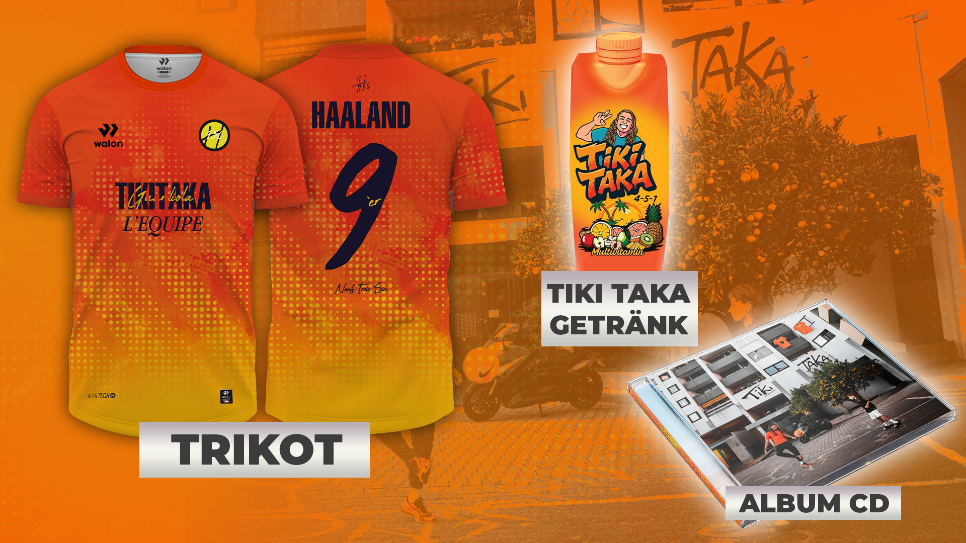 Haaland936 TIKI TAKA CD + Haaland936 Trikot 421690
