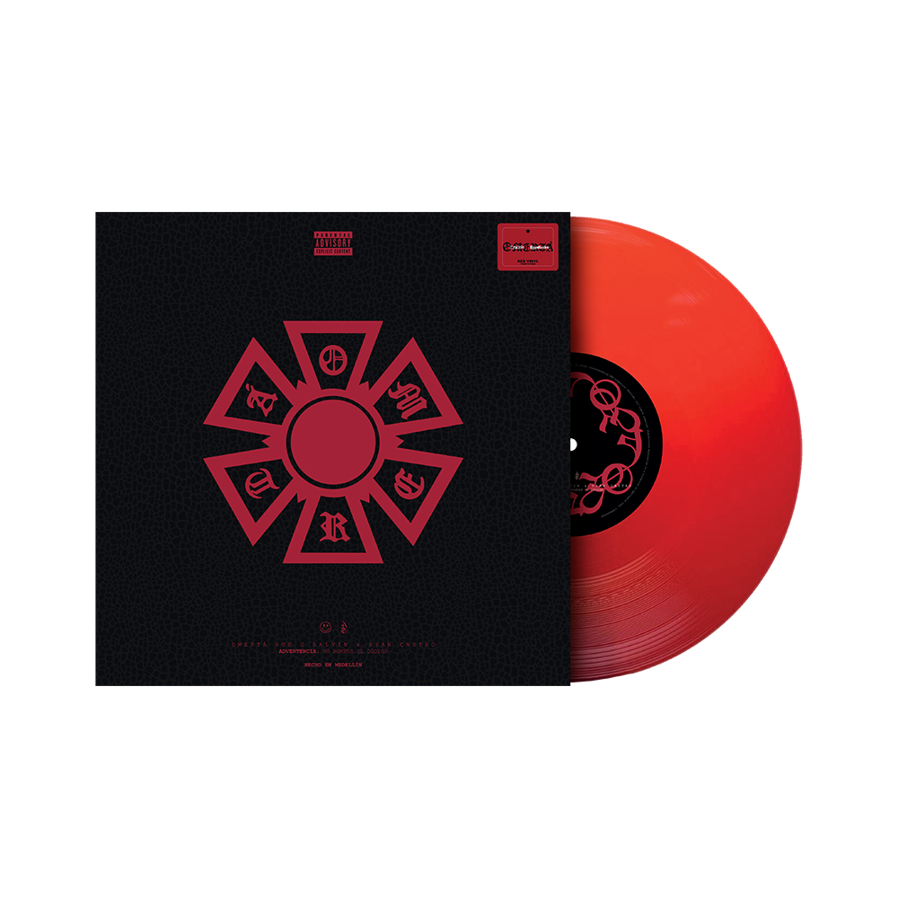J Balvin OMERTA Red Vinyl 440917