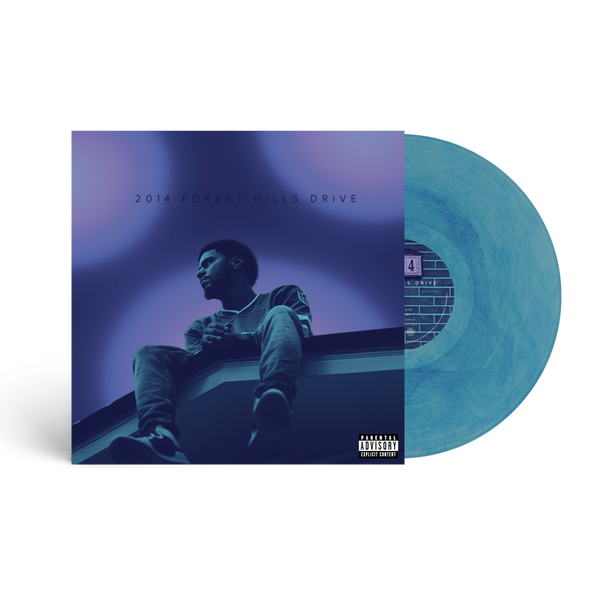 J. Cole - 2014 Forest Hills Drive Vinyl (10 Year Anniversary Edition) (Exclusive Limited Light Blue Marble Vinyl 2LP)