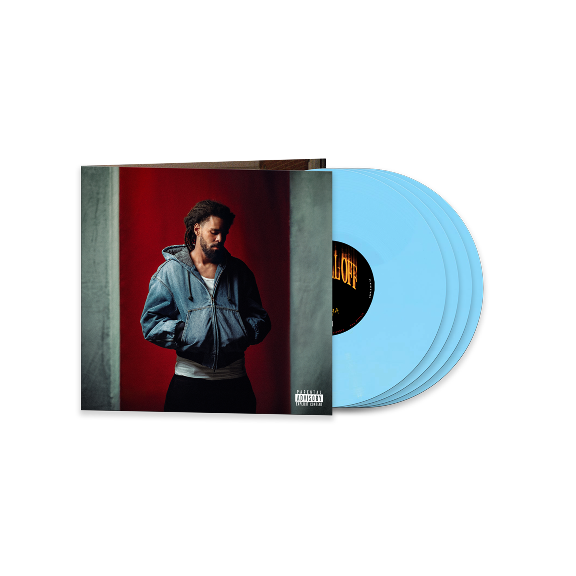 J. Cole The Fall-Off Blue Vinyl 453377