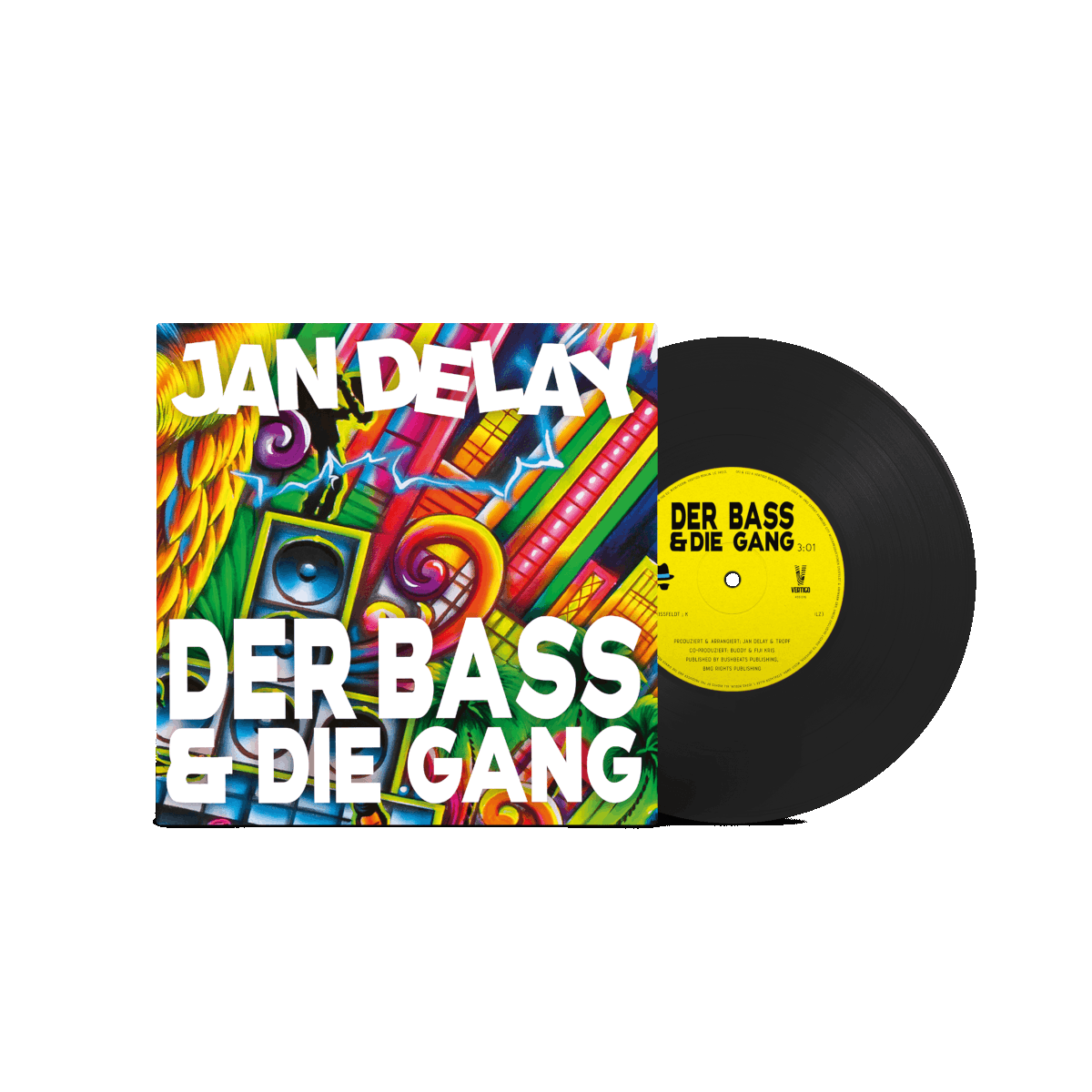 Jan Delay DER BASS UND DIE GANG / ALLES GUT Ltd 7inch 121865