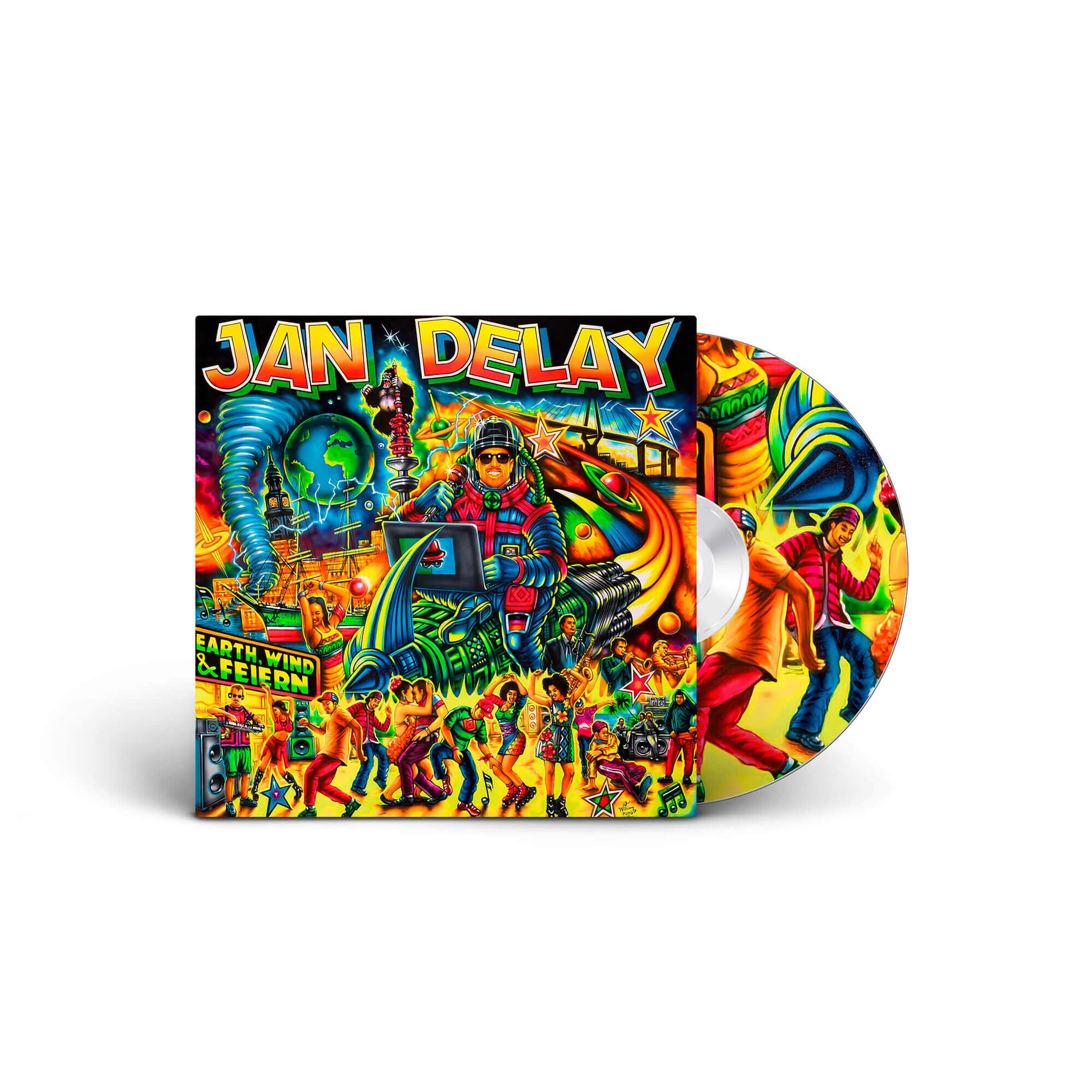 Jan Delay Earth, Wind & Feiern Digipack CD 121991