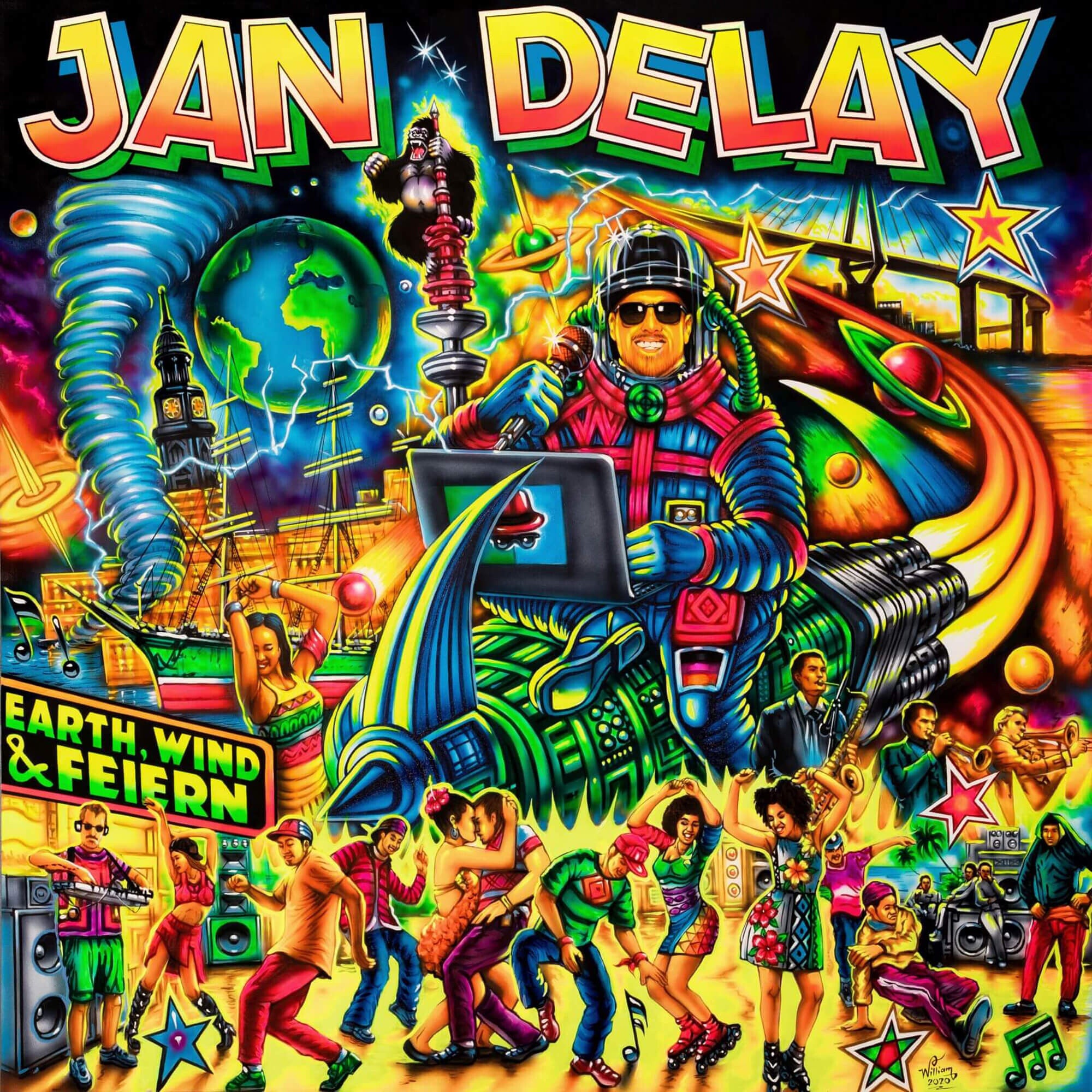 Jan Delay Earth, Wind & Feiern Digipack CD 122005
