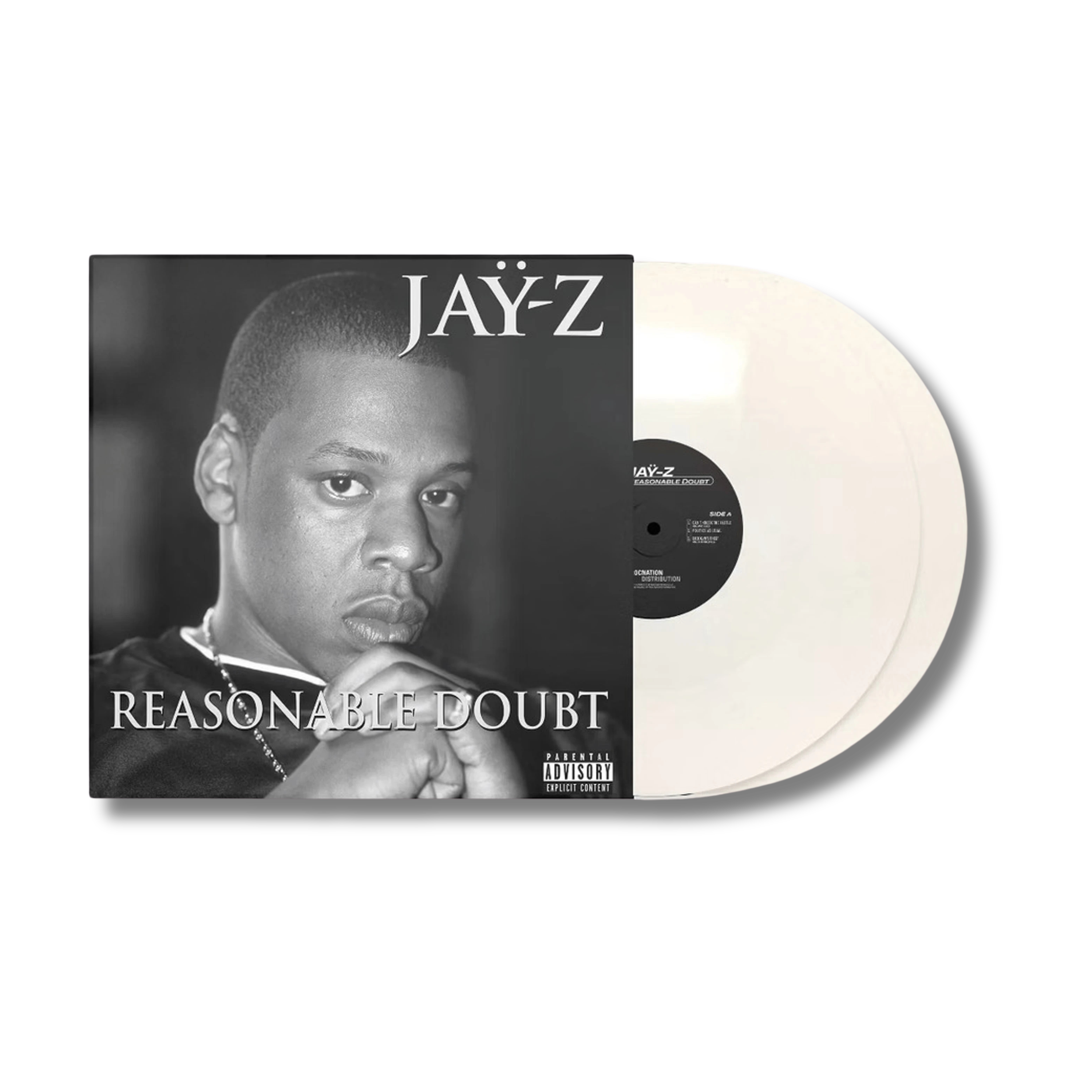 Jay-Z Reasonable Doubt (30th Anniversary) White Vinyl 2LP - Alt. Artwork + Insert 454697