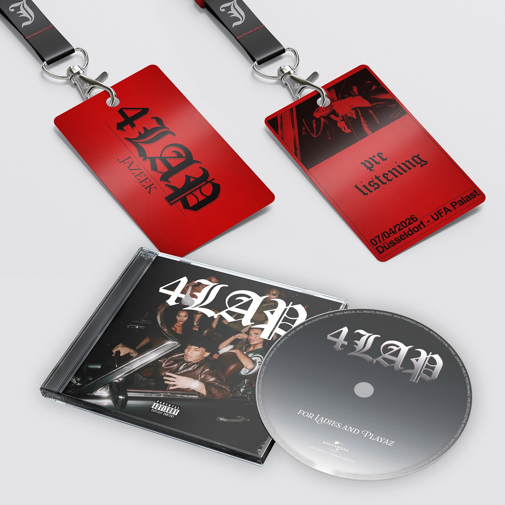 Jazeek 4LAP CD + Event Ticket Düsseldorf 436433