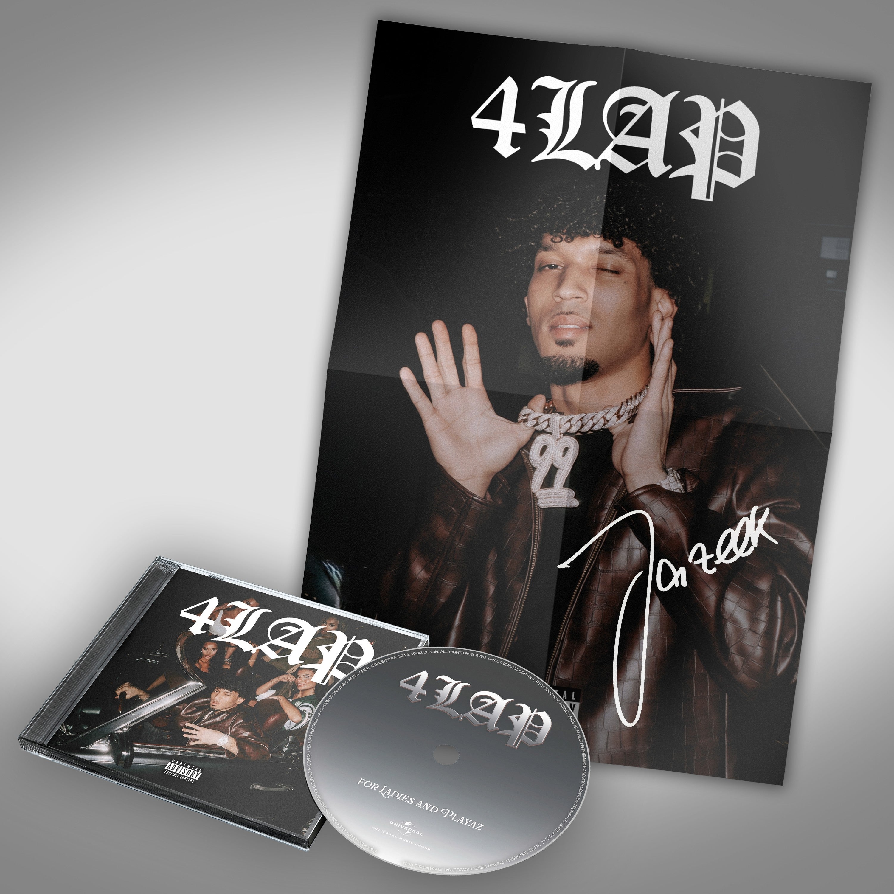 Jazeek 4LAP CD + Poster 441689