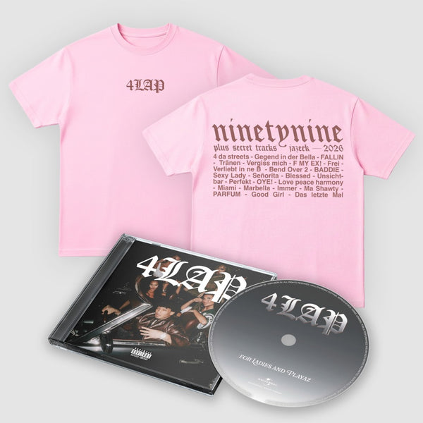 Jazeek - 4LAP (CD + Shirt Pink)