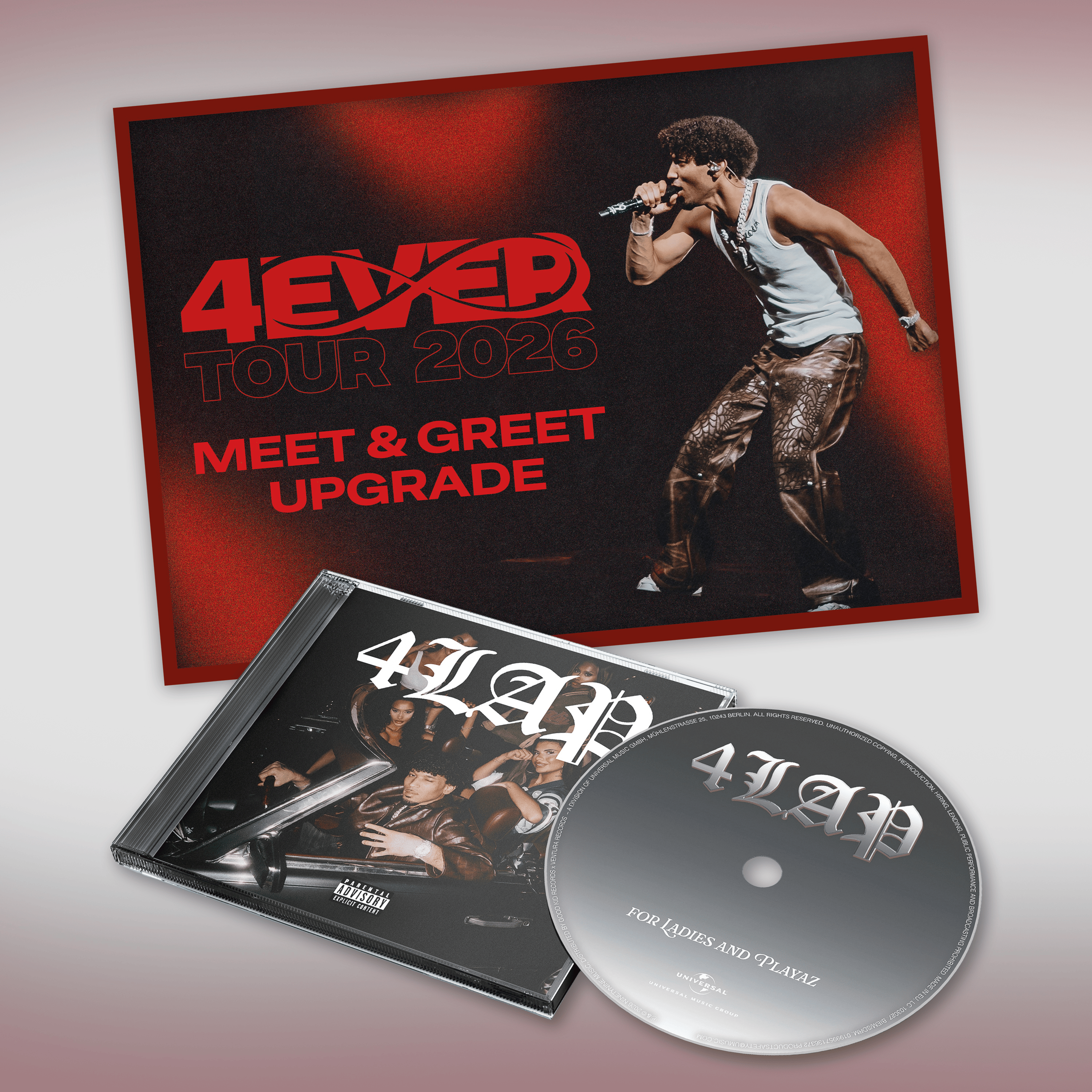 Jazeek 4LAP Meet & Greet Upgrade Bundle (Arena Tour) 441949