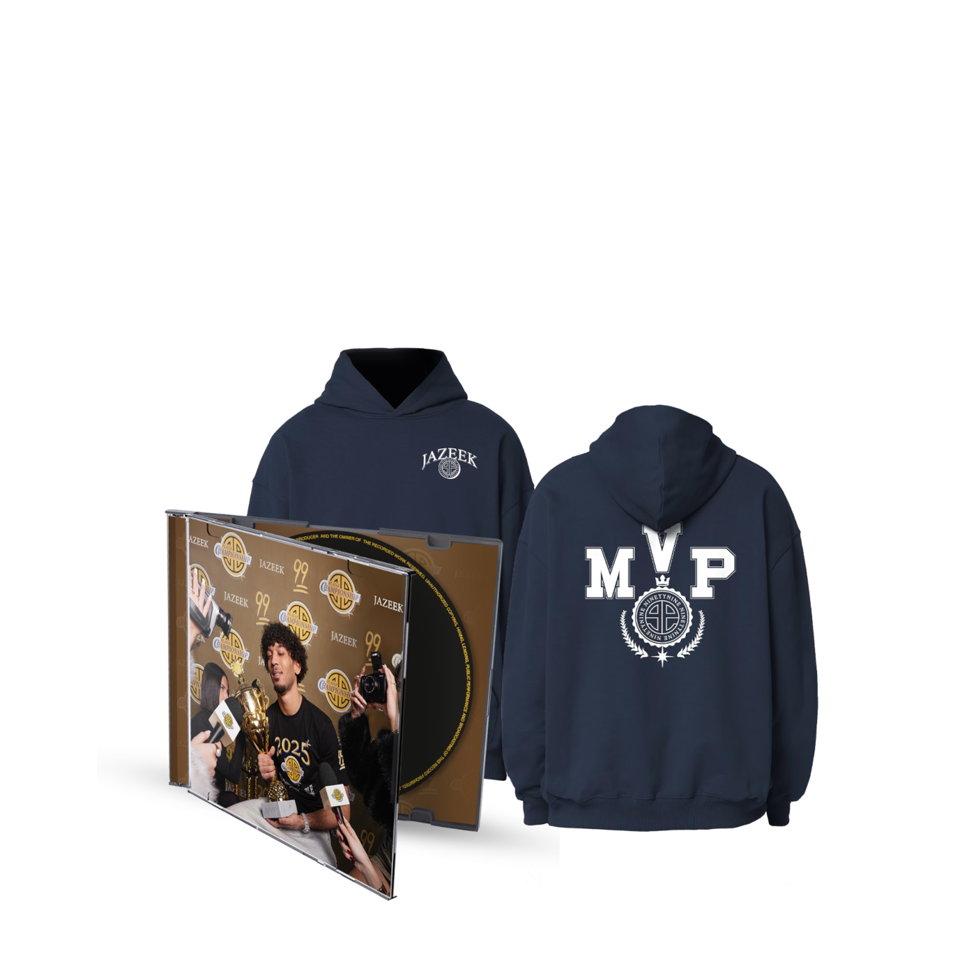 Jazeek MOST VALUABLE PLAYA CD + Hoodie 401119