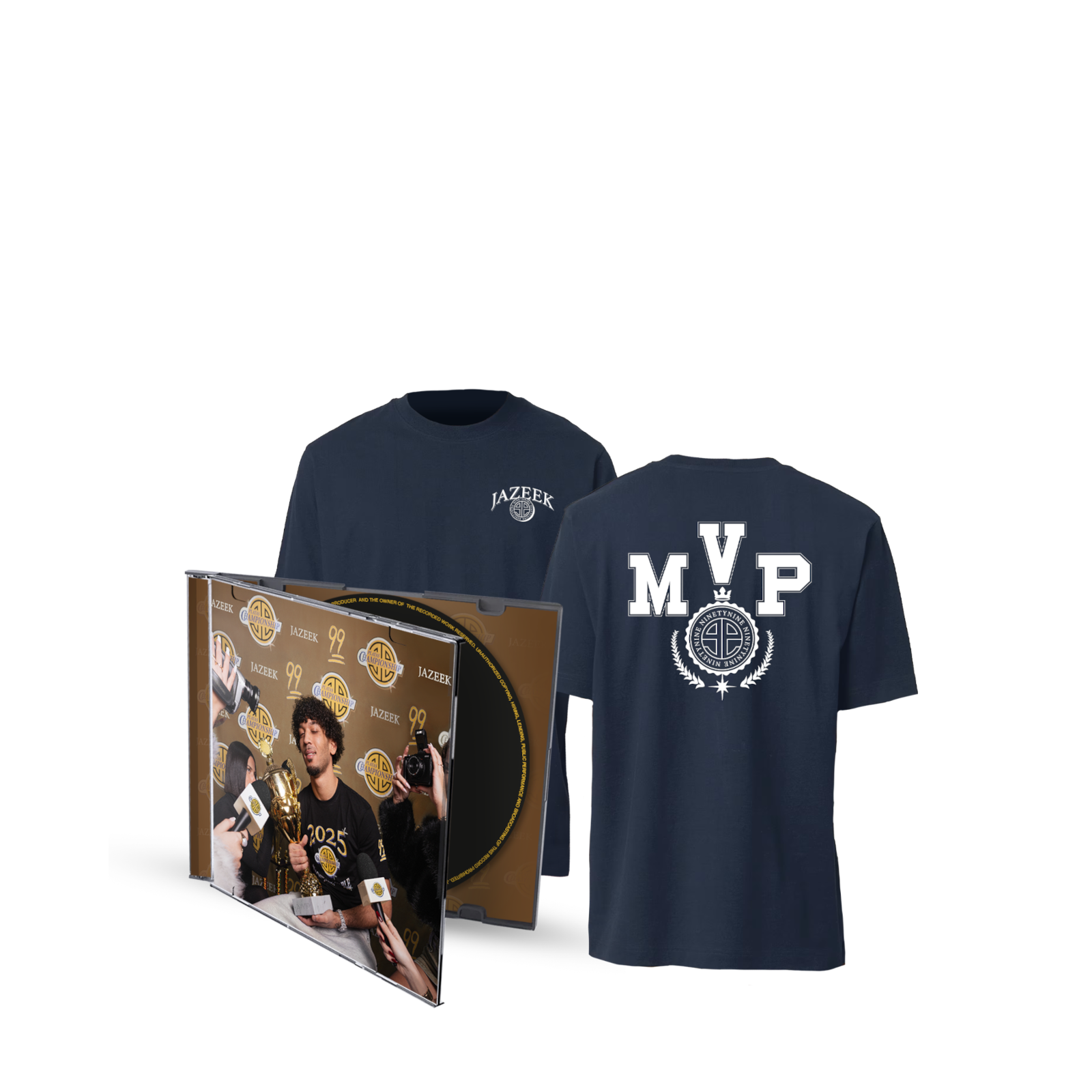 Jazeek MOST VALUABLE PLAYA CD + T-Shirt 401125