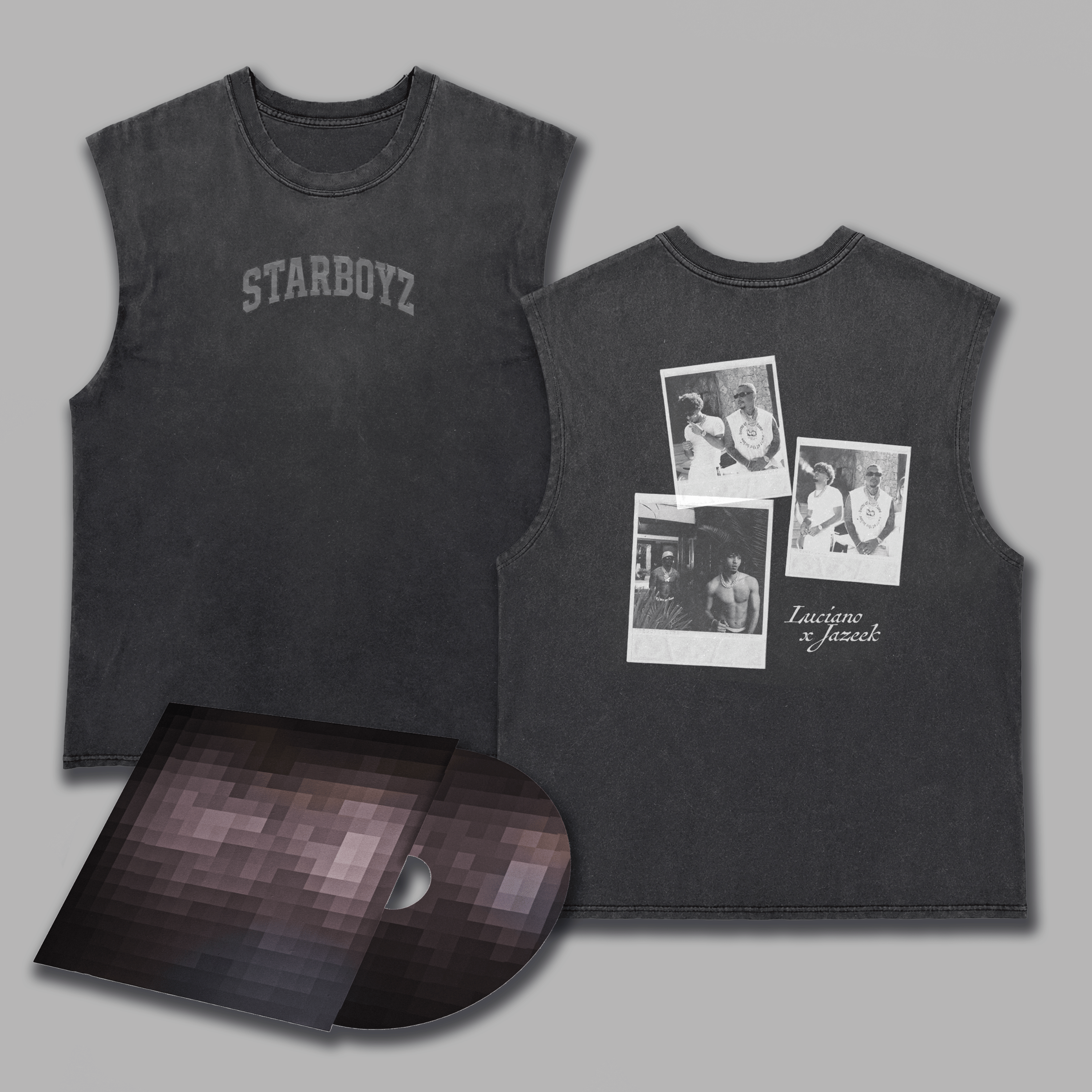 Jazeek & Luciano Starboyz STARBOYZ Sleeveless Shirt Bundle Black 454503