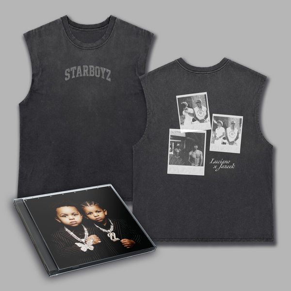 Jazeek, Luciano - Starboyz (STARBOYZ Sleeveless Shirt Bundle Black)