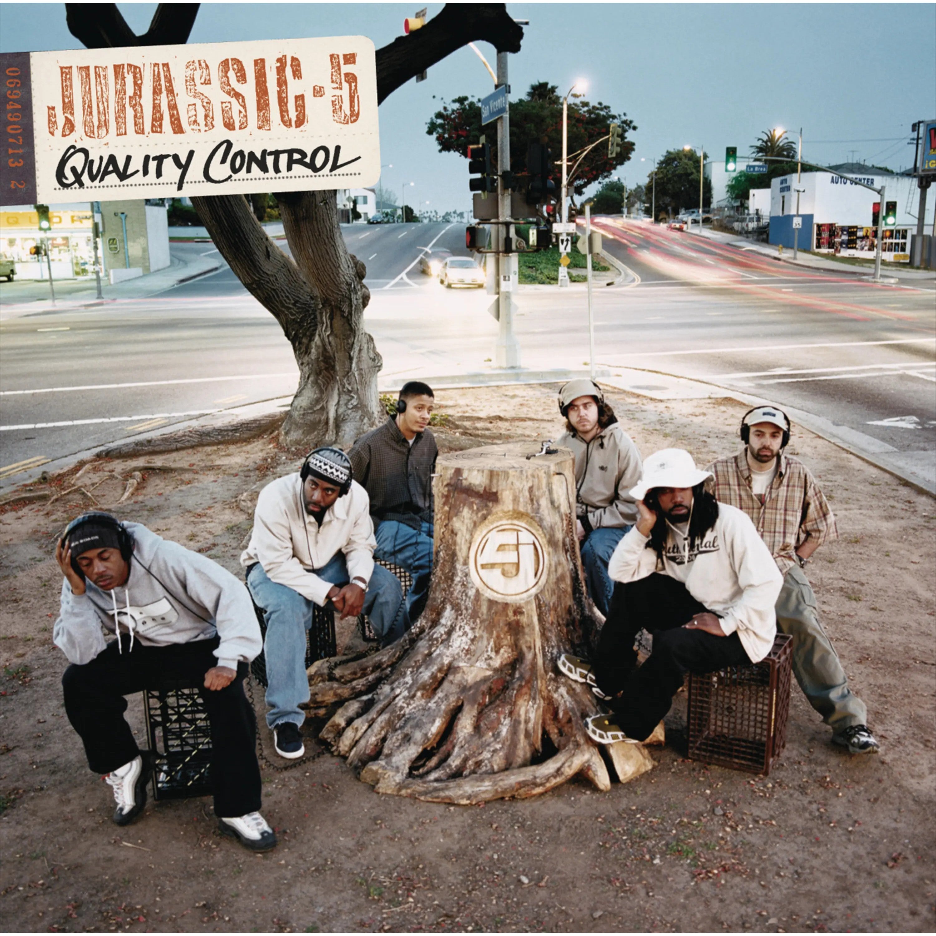 Jurassic 5 Quality Control  Black Vinyl 2LP - Gatefold 438065