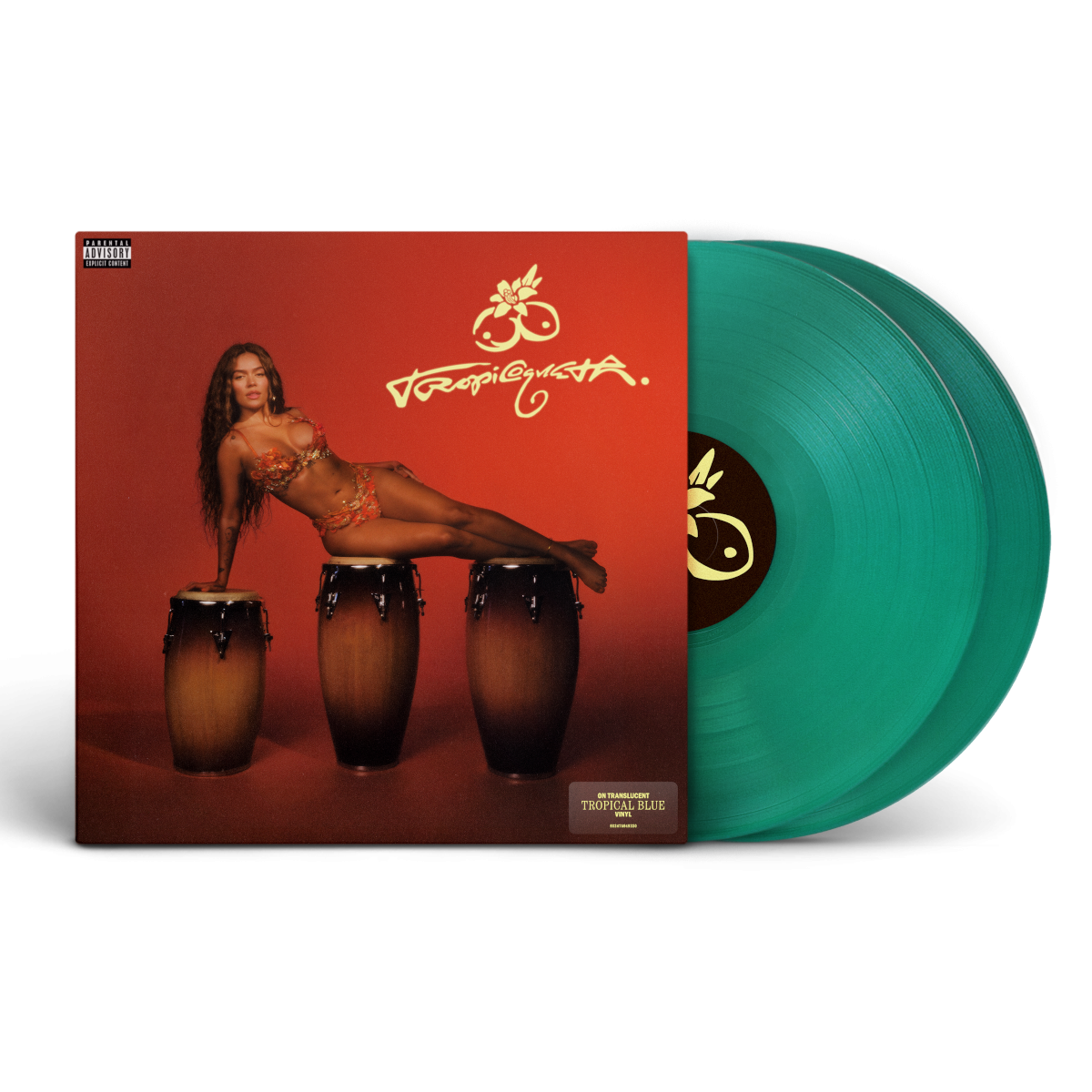 Karol G Tropicoqueta Tropical Blue 2LP Vinyl 412109