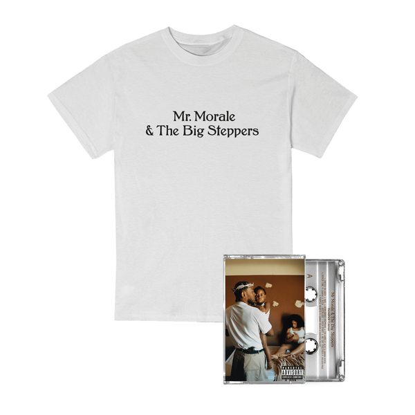 Kendrick Lamar - Mr. Morale & The Big Steppers Ltd Clear Cassette + White Shirt (Ltd Clear Cassette + White Shirt)
