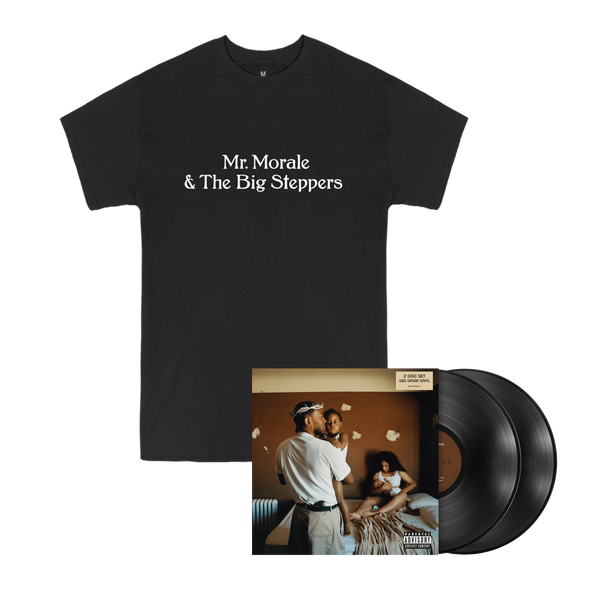 Kendrick Lamar - Mr. Morale & The Big Steppers Vinyl + Black Tee (Vinyl + Black Tee)