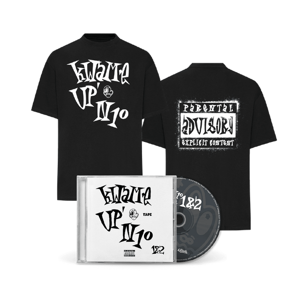 Kwam.E - UpNorth Tape 1 & 2 (CD & T-Shirt Bundle)
