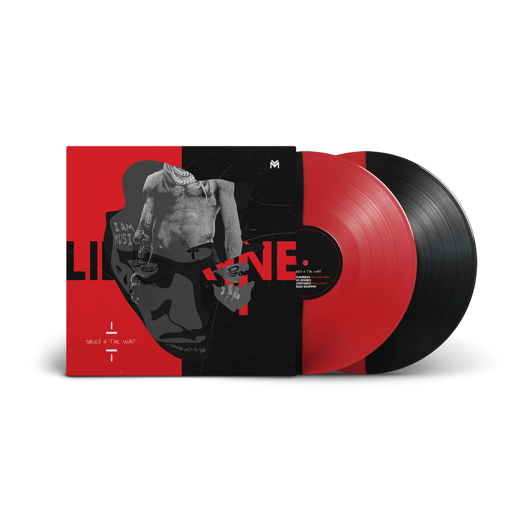 Lil Wayne Sorry 4 The Wait  2LP Deluxe (Red & Black Split Vinyl) 408491