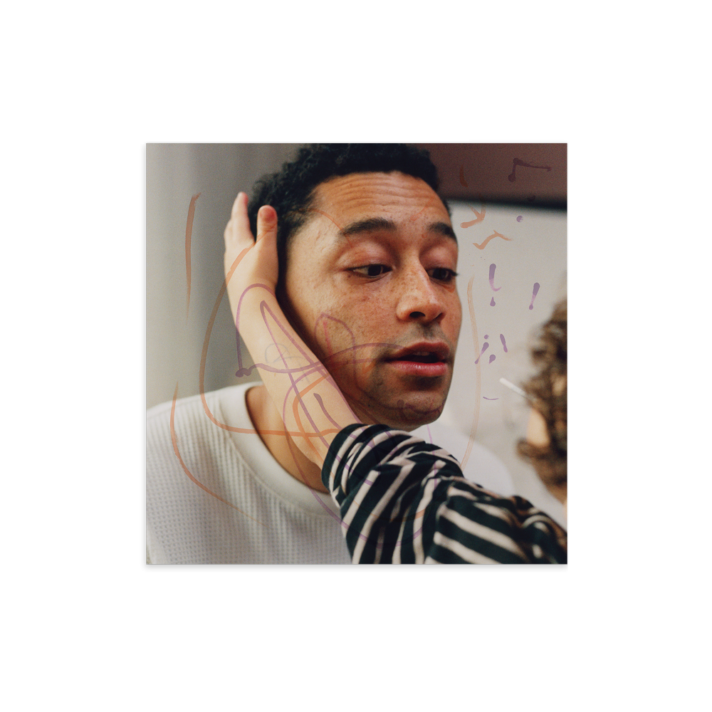Loyle Carner hopefully ! standard clear lp Signed art card bundle 407275
