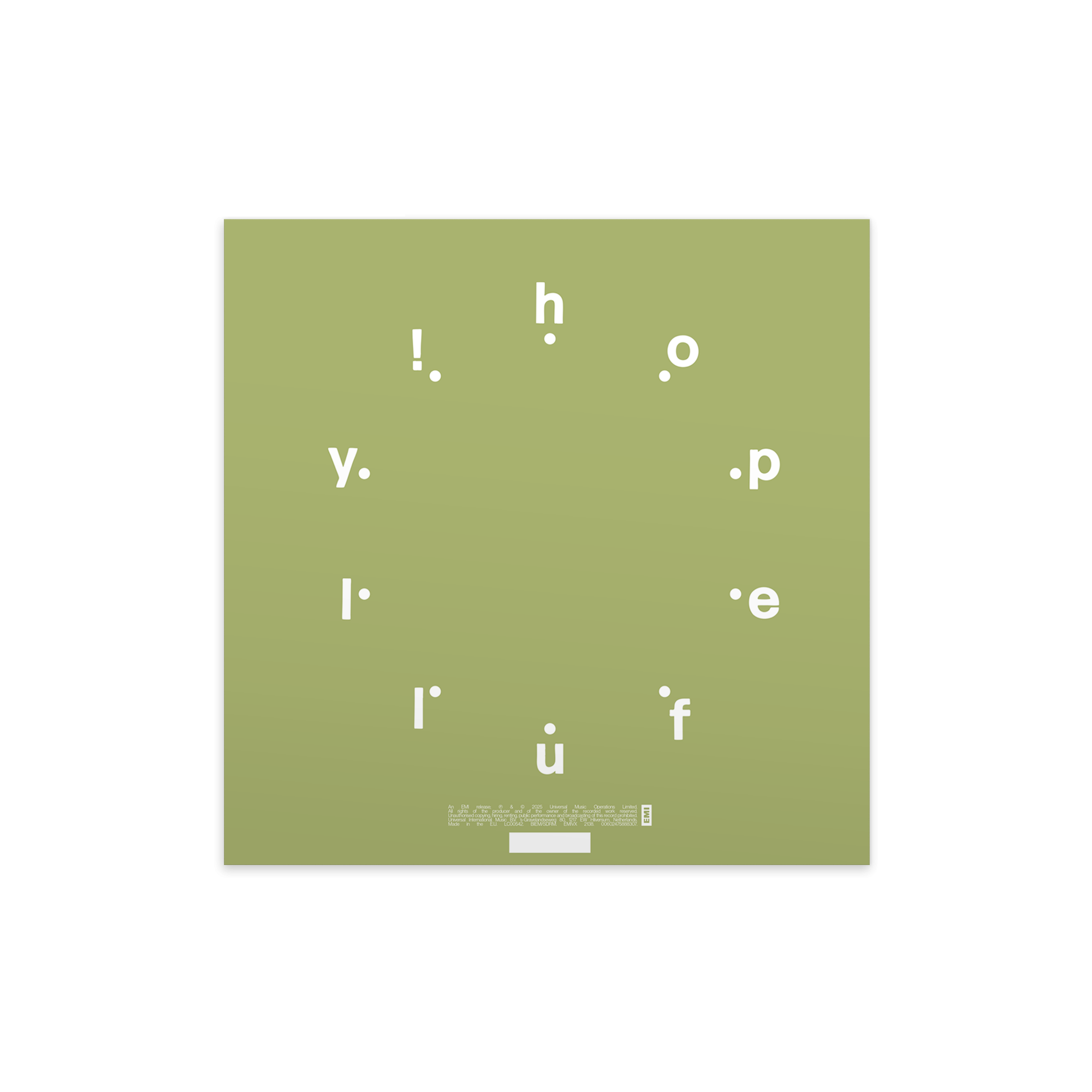 Loyle Carner hopefully !  standard clear lp 407209