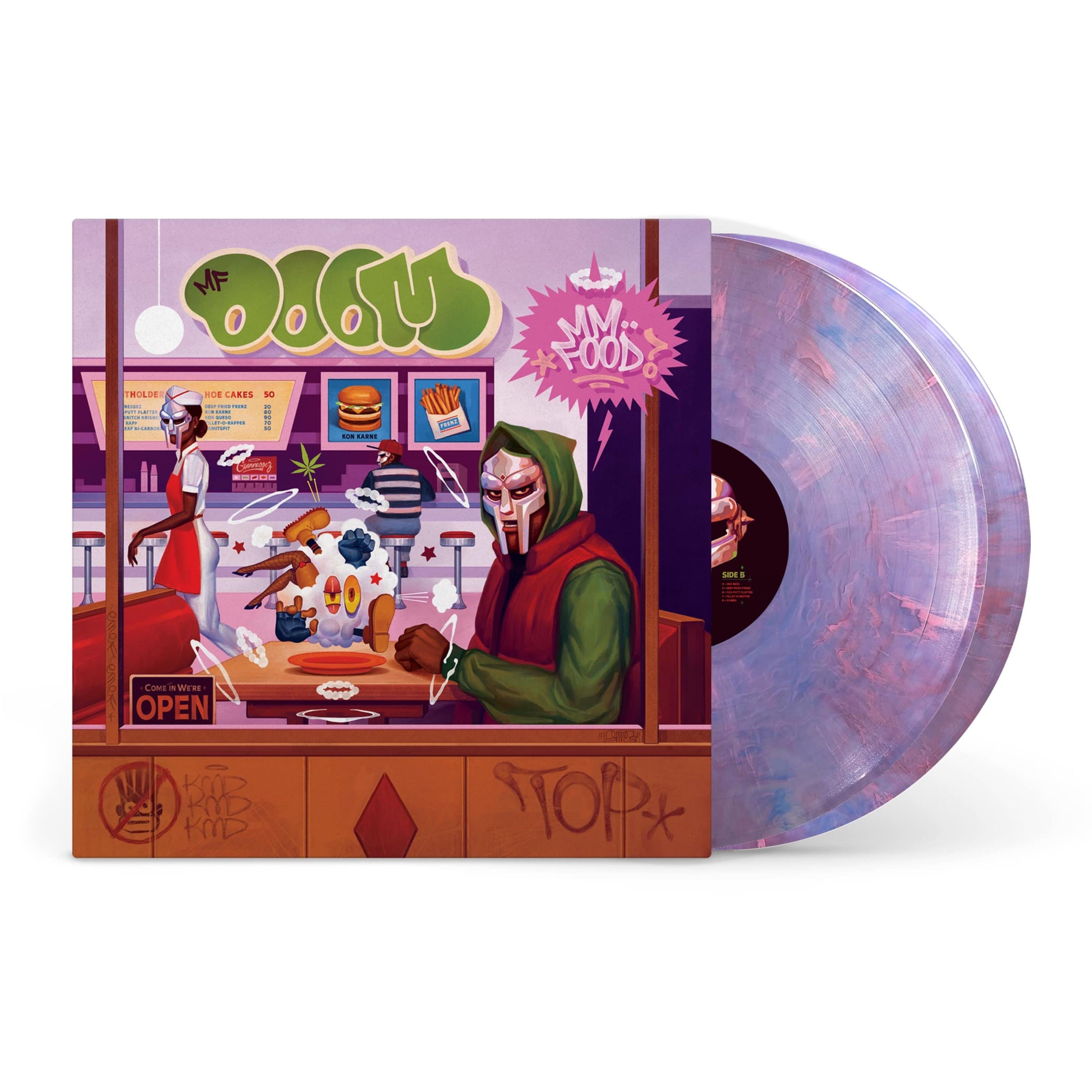 MF Doom MM..Food (20th Anniversary Edition) Sweetart Marbled Vinyl 2LP - Gatefold 436521