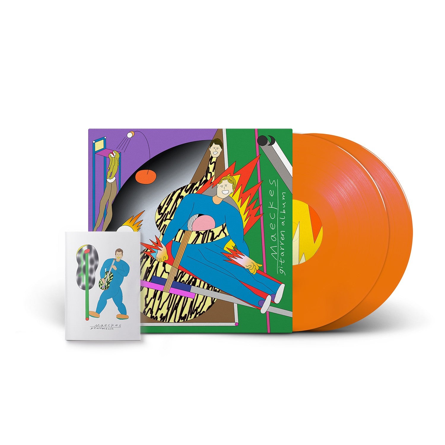 Maeckes Gitarren Album Orange Edition Bundle + Gitarrenbuch 341025