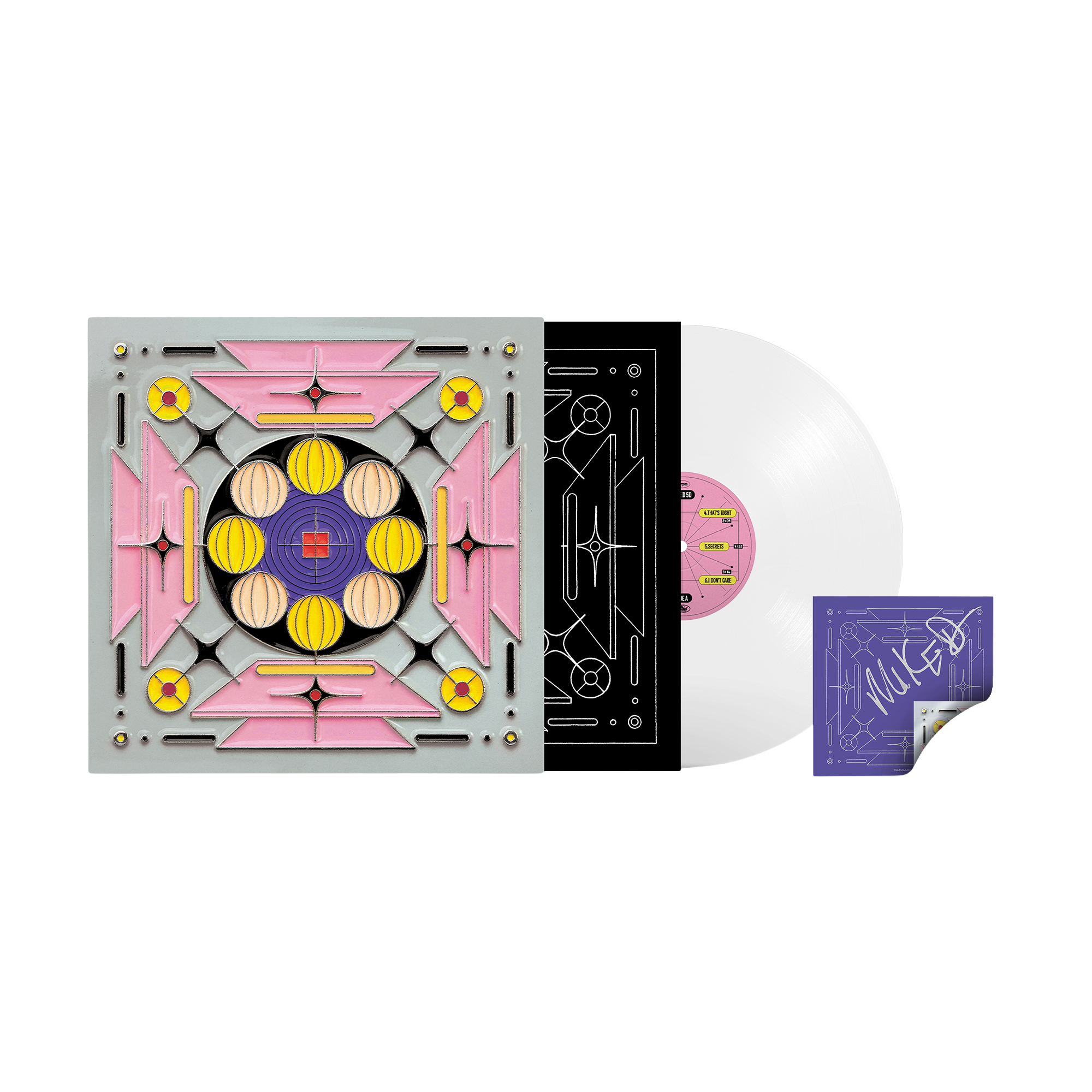 Mike D Thank You Clear Vinyl + Signed Art Card 455539