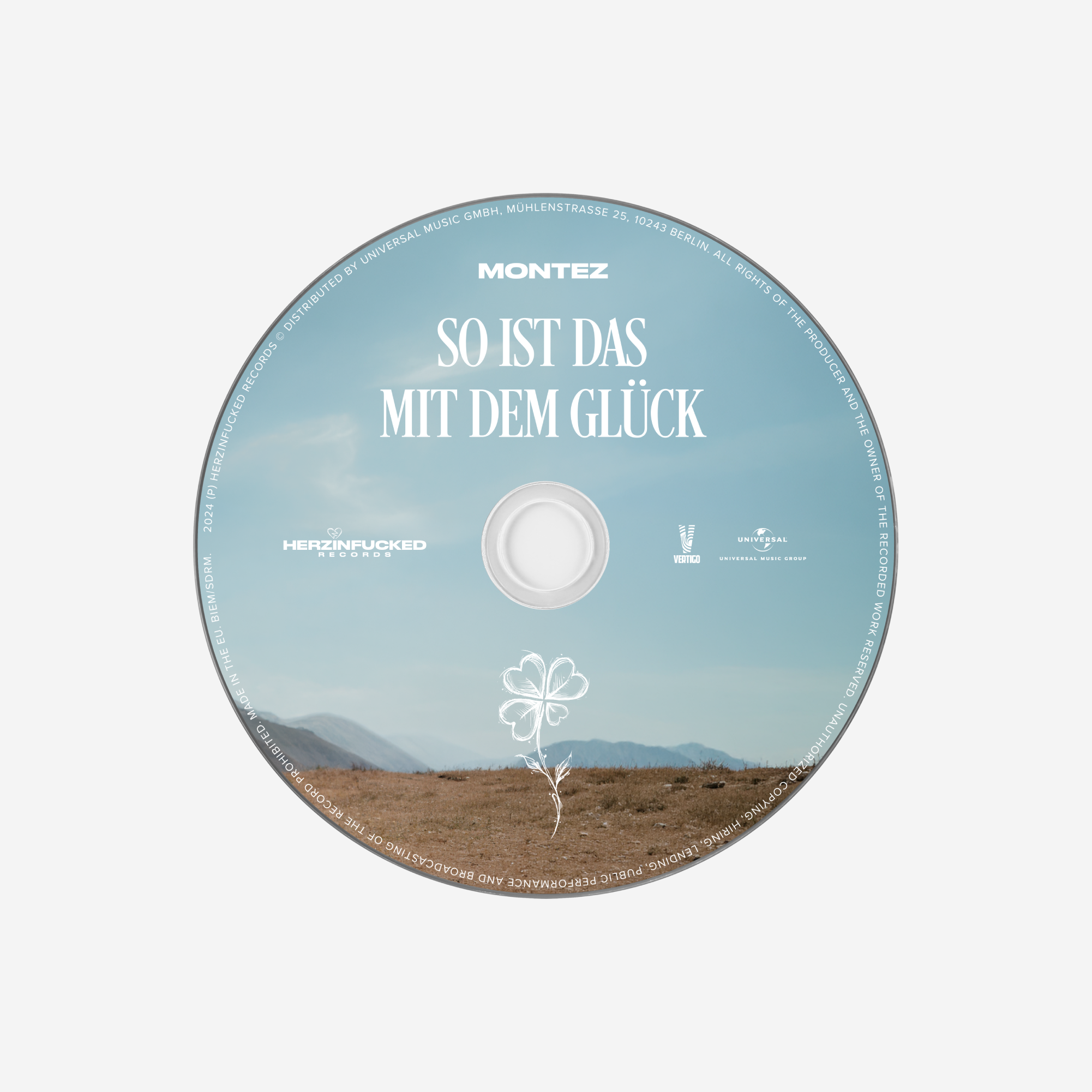 Montez So ist das mit dem Glück CD + HOODIE "GLÜCK" WASHED BEIGE 446714