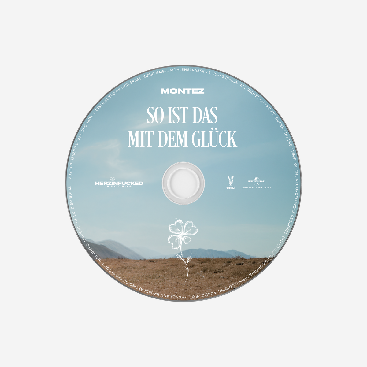 Montez So ist das mit dem Glück CD + T-SHIRT "SIDMDG" WHITE 446756