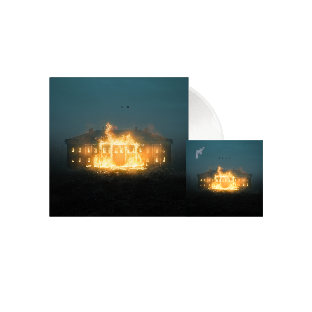 NF FEAR EXCLUSIVE WHITE VINYL + Signed Art Card 425744