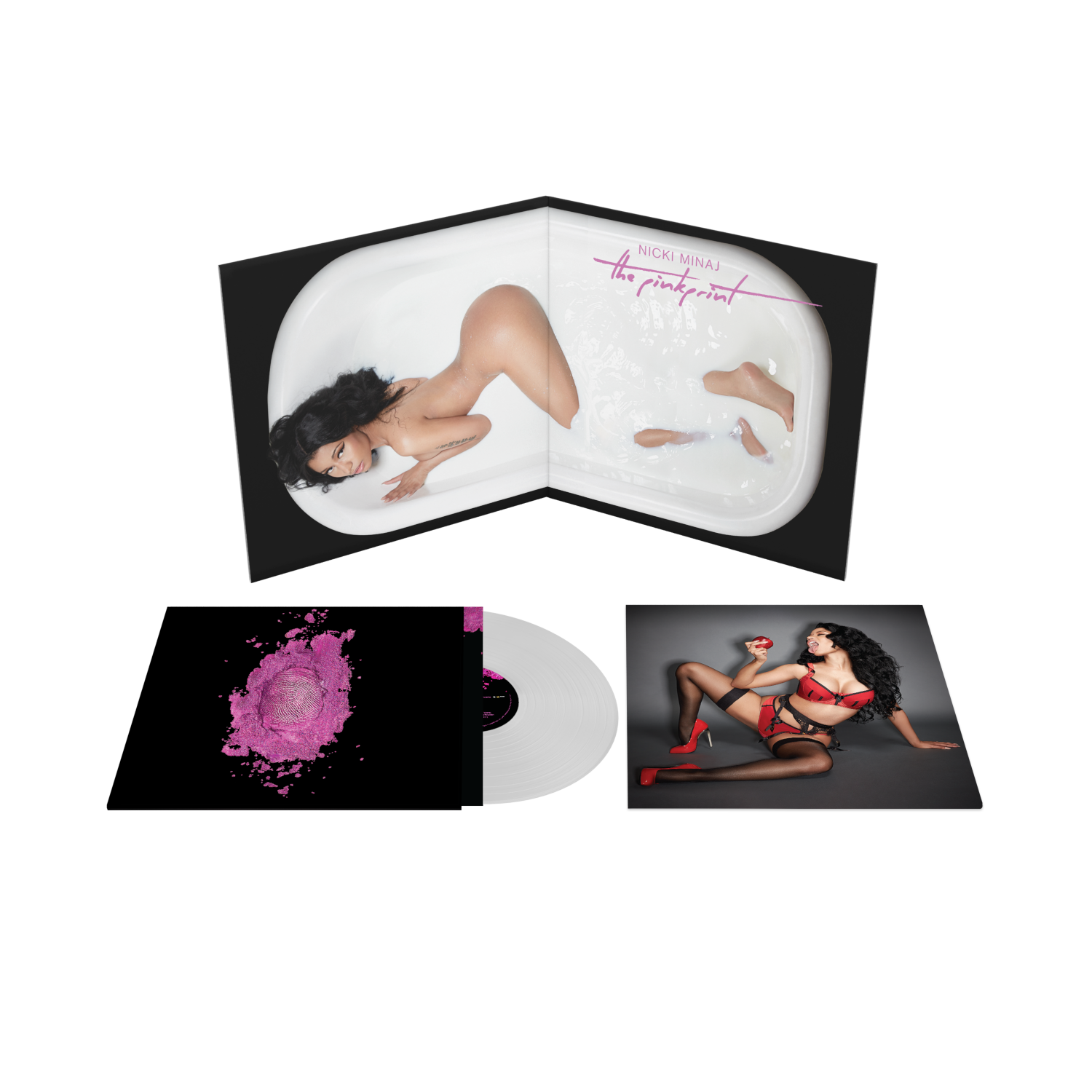 Nicki Minaj The Pinkprint (Tenth Anniversary Edition)  Opaque White 2LP 383060