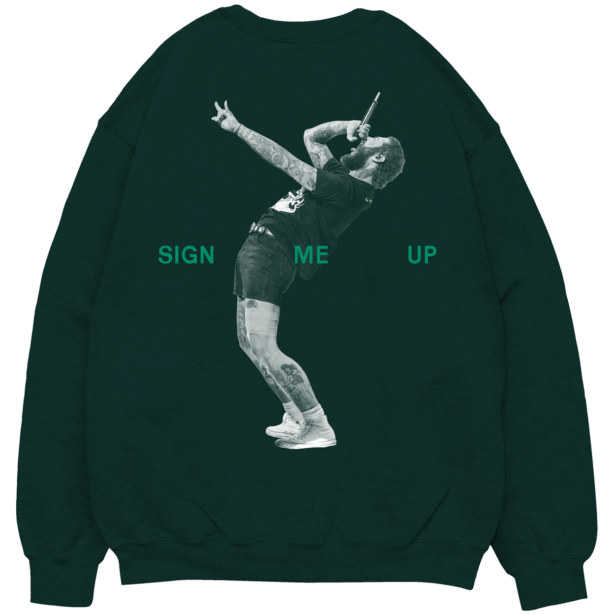Post Malone SIGN ME UP Crewneck 342189