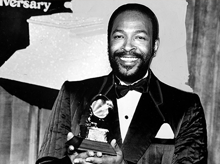 Portrait of Marvin Gaye