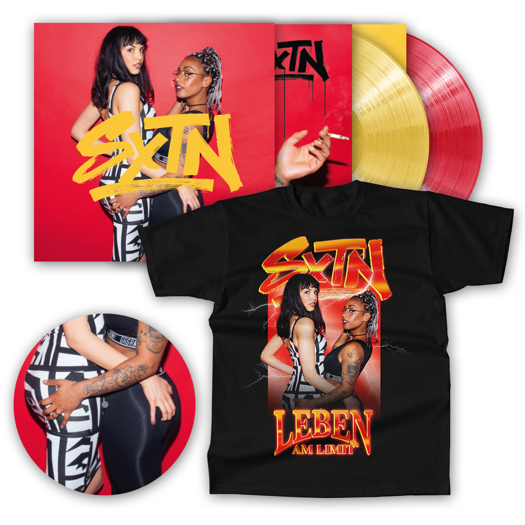 SXTN Leben am Limit 2LP + T-Shirt + Slipmat 386902